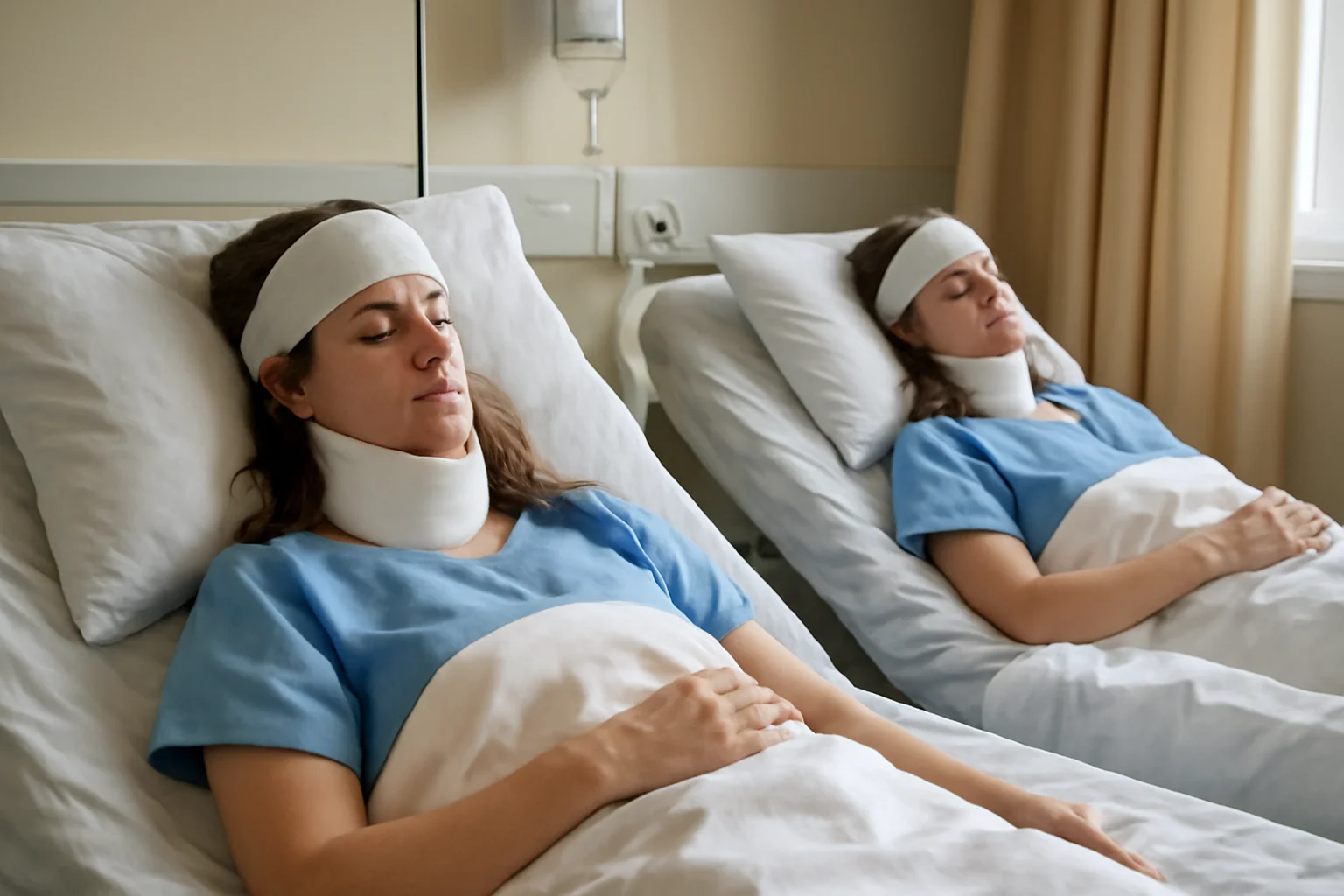 Două femei internate în spital după incidentul rutier.