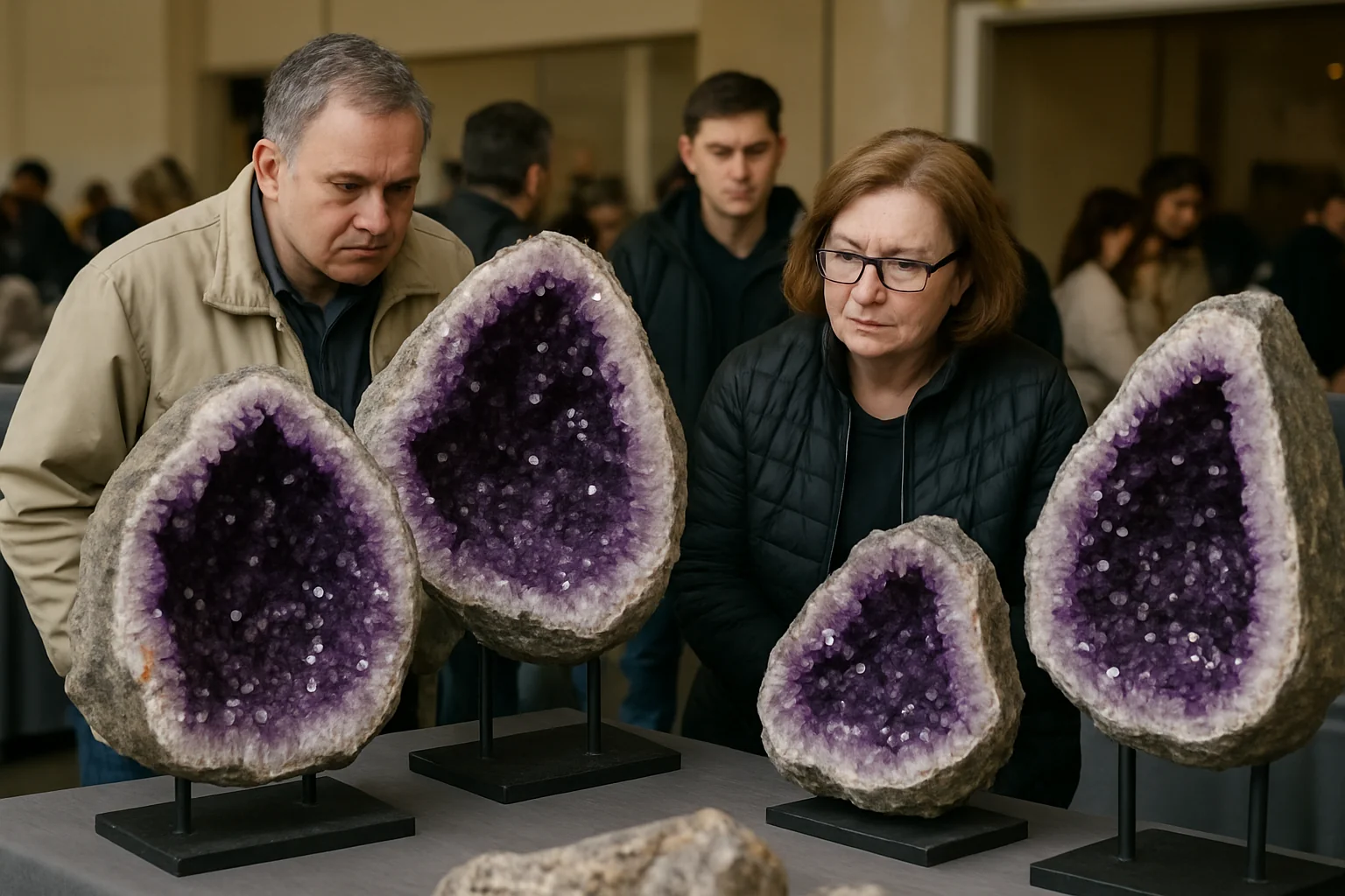 Expoziție de minerale și cristale la Cluj-Napoca