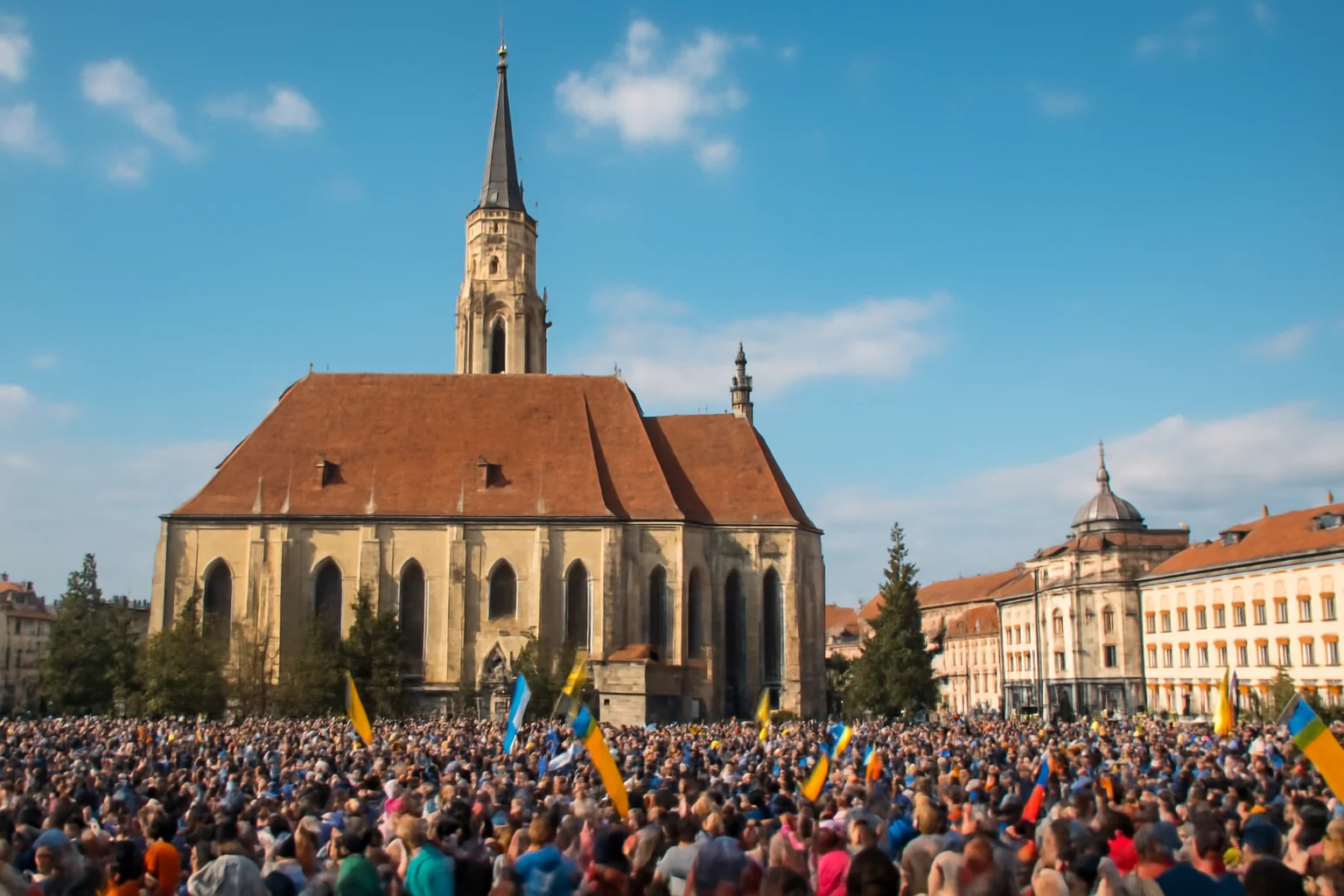 FOTO. Cluj-Napoca sărbătorește oficial 51 de ani de la redenumire.
