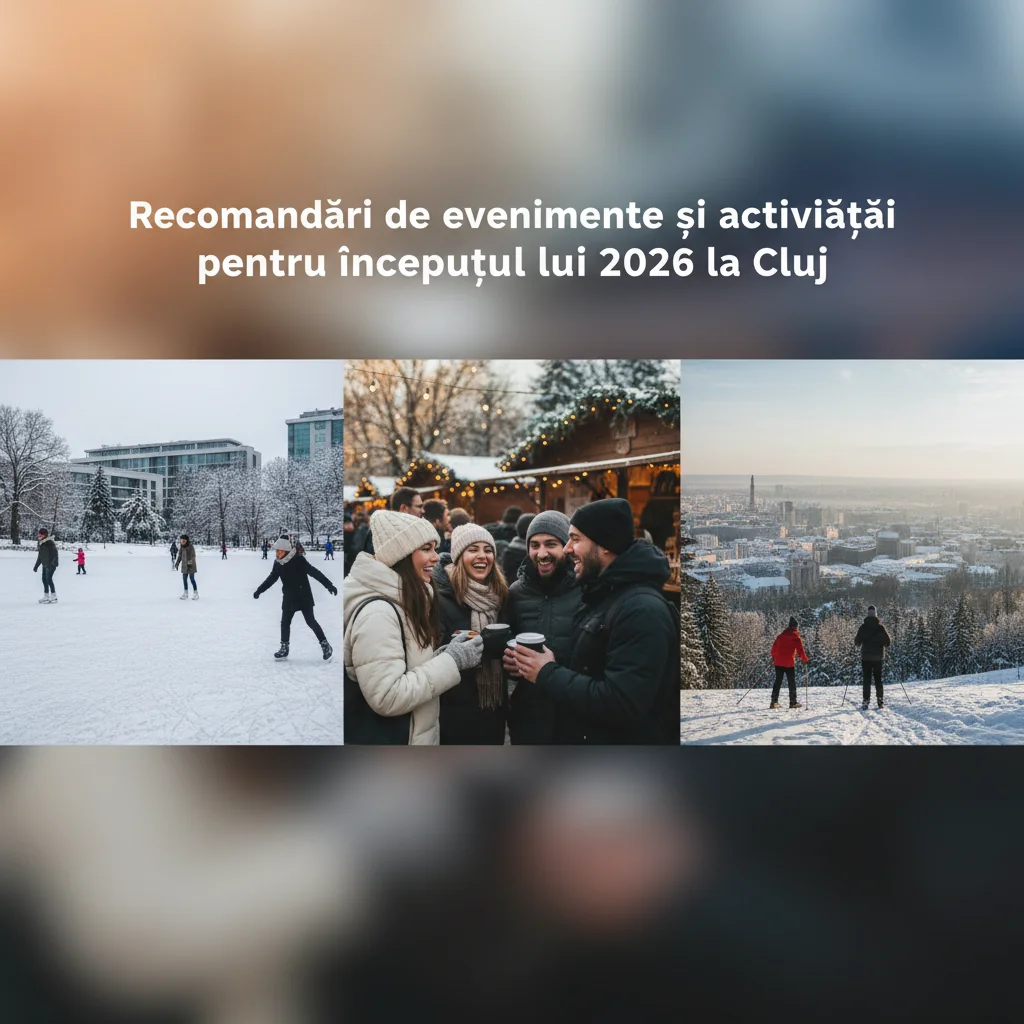 Propuneri de evenimente și activități la început de 2026 în Cluj-Napoca