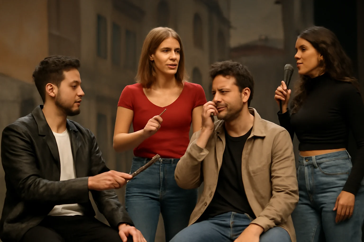 Studenții clujeni reinventează opera Bărbierul din Sevilla în era modernă.