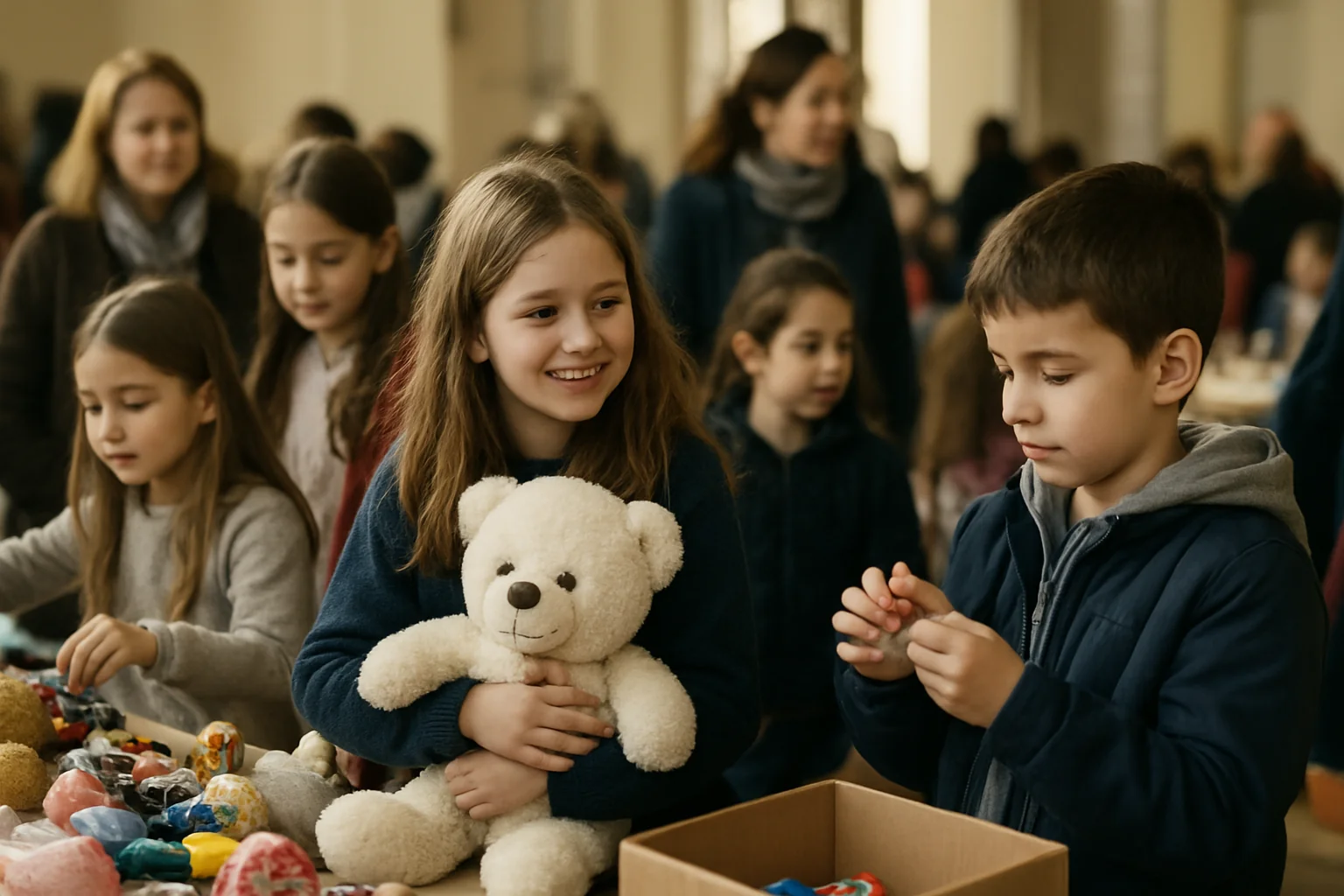 Târg caritabil la Palatul Copiilor Cluj pentru copii bolnavi