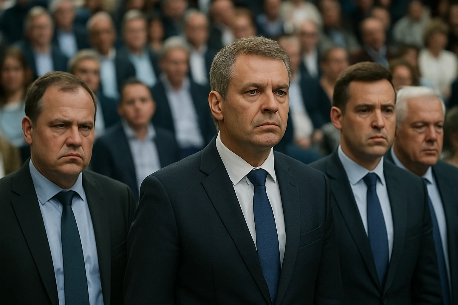 Ultimatum pentru cinci membri, acuzați de trădare