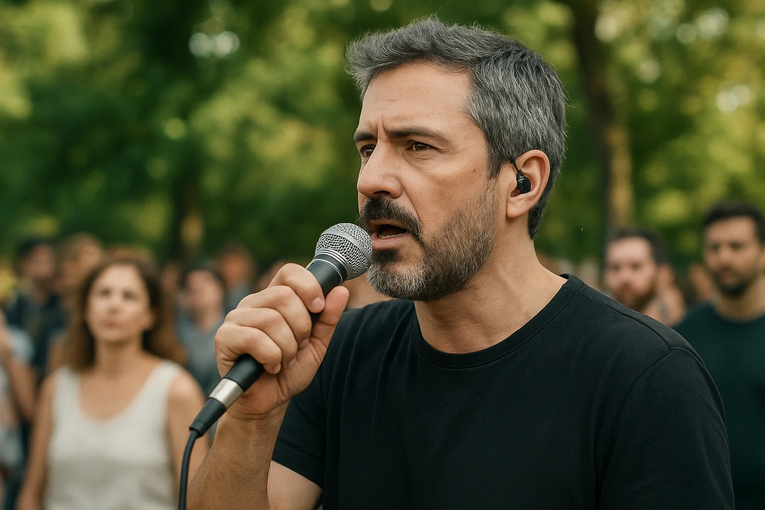 Adrian Despot, discuție deschisă la Jazz in the Park Cluj