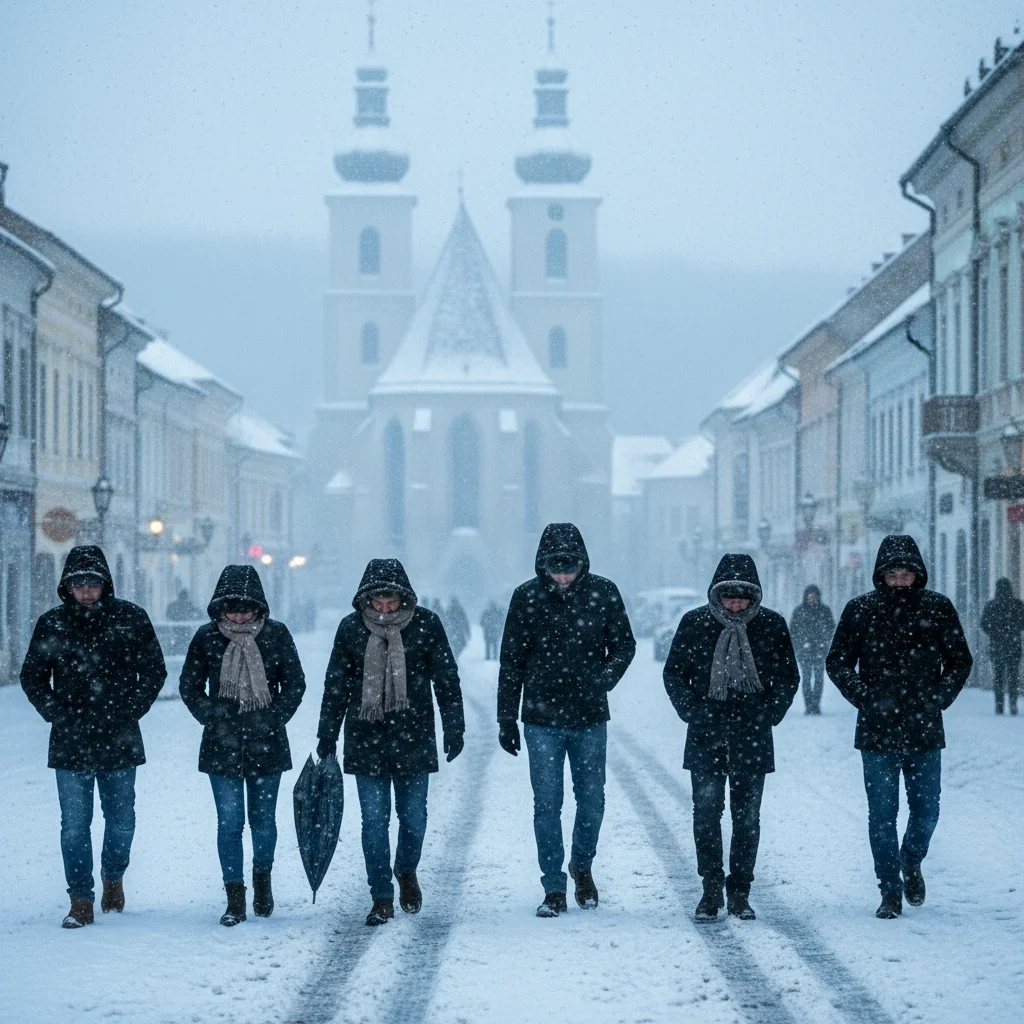 Avertizări meteo de ninsoare și ger pentru Cluj-Napoca: coduri galbene și portocalii în vigoare