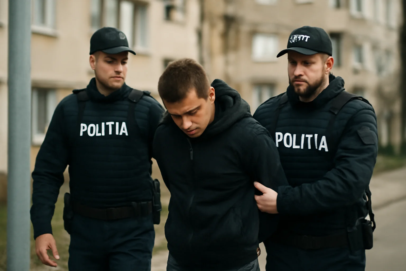 Bărbat de 30 de ani, suspect de furturi prin escaladarea clădirilor, reținut la Turda. Cazul este cercetat de polițiștii din Cluj-Napoca