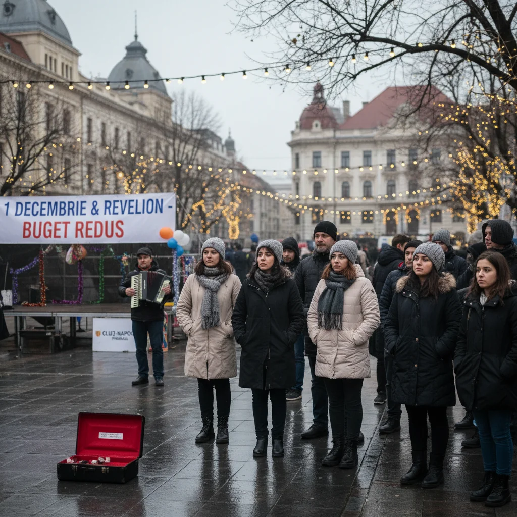 Buget mai mic pentru evenimentele de 1 Decembrie și Revelion la Cluj-Napoca