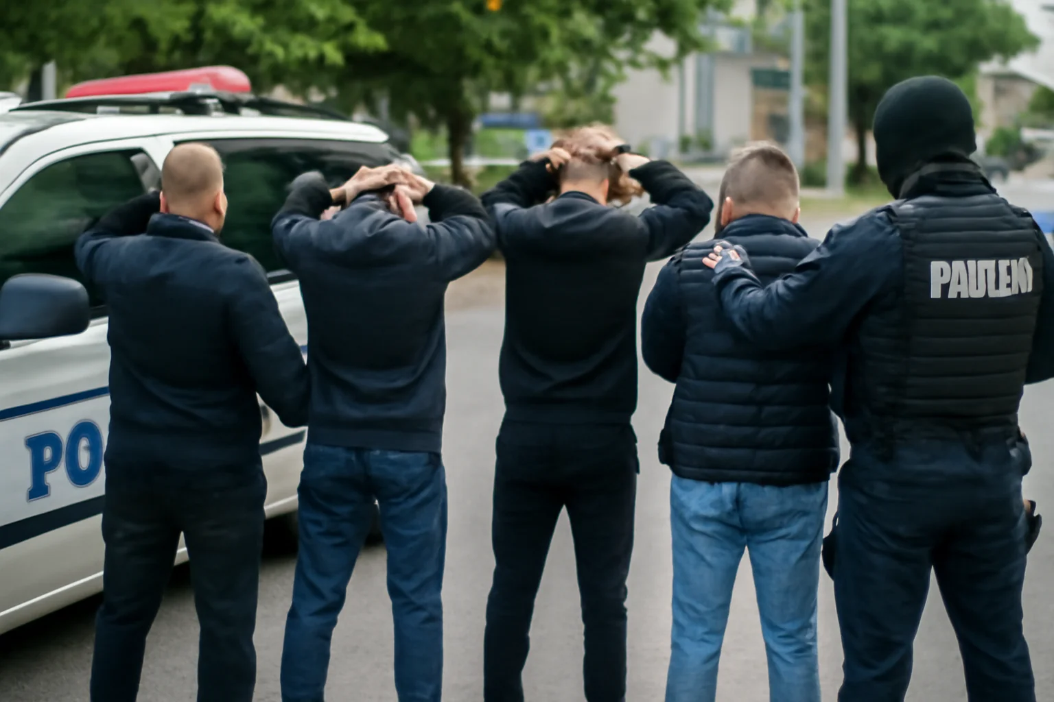 Capturarea a 4 dealeri de droguri pe cale de încarcerare la Turda de către polițiști. Află detalii despre acțiunea Poliției!