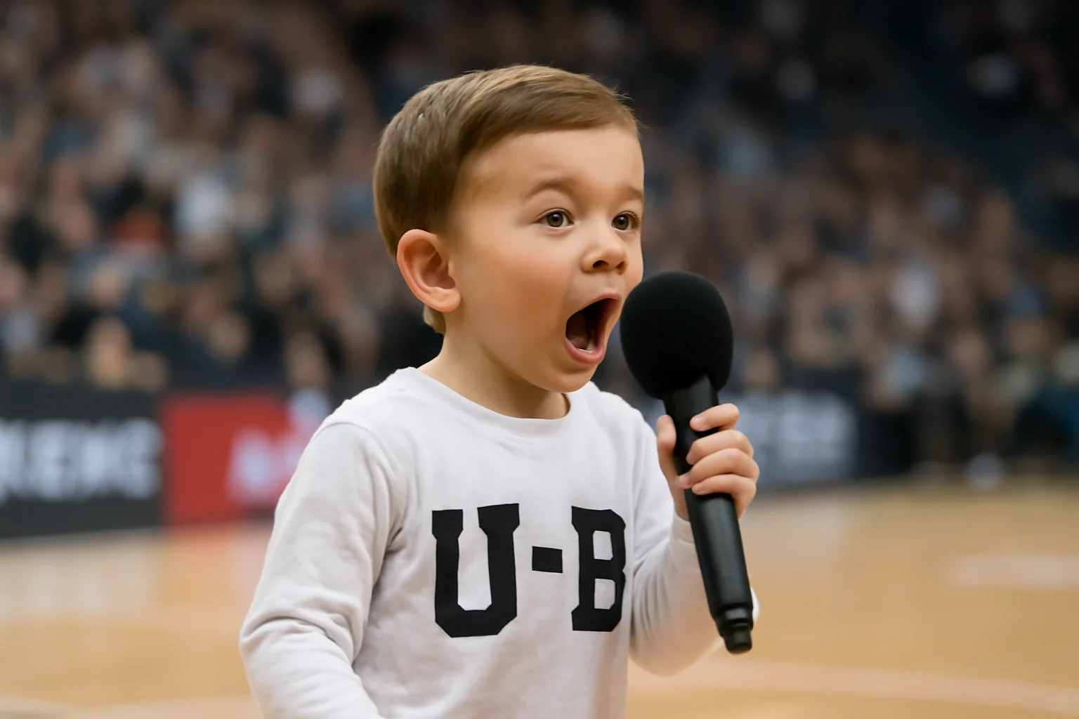 Cel Mai Adorabil Fan! Un Băiețel Din Cluj Îl Imita Pe Celebrul Crainic Și Recită Echipa Campioanei U-BT Perfect.