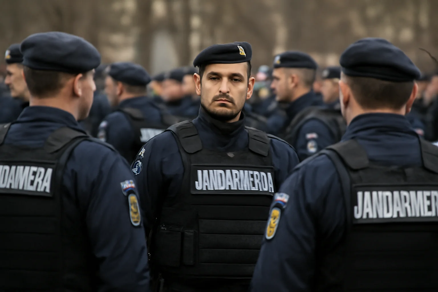 Jandarmeria Mobilă din Cluj-Napoca își prezintă bilanțul pe 2025: peste 1.500 de misiuni de ordine publică