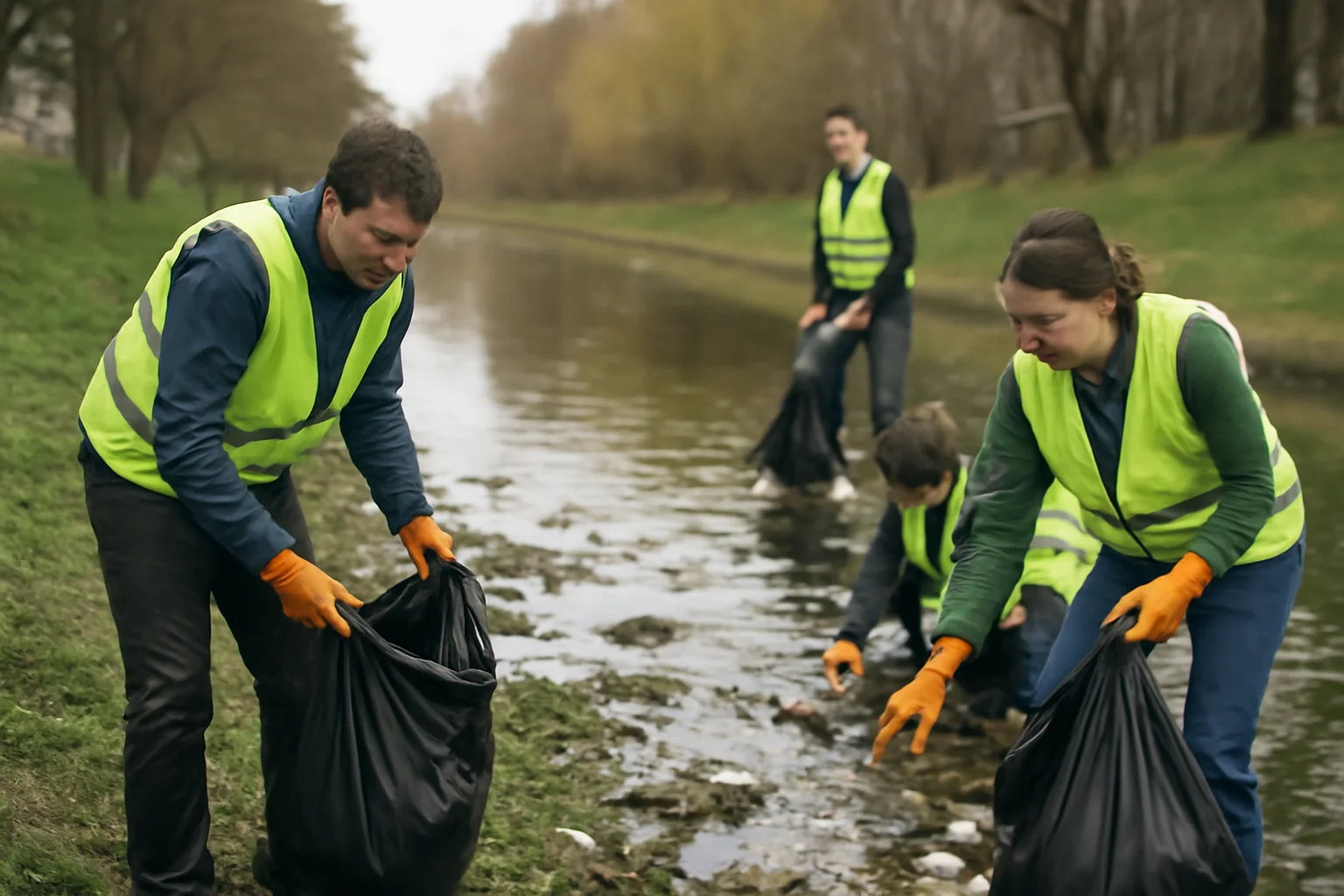Lucrări de ecologizare pe Canalul Morii în Cluj-Napoca au început pe 9 februarie 2026