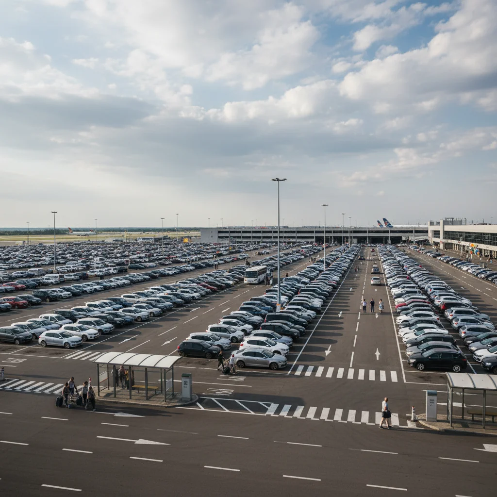Park&Ride-ul de lângă Aeroportul Cluj marchează peste 30.000 de mașini parcate