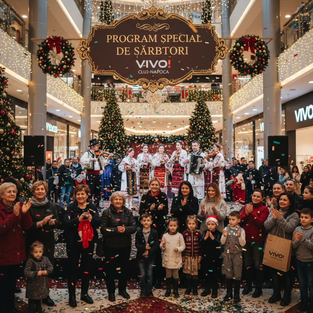 Program special de sărbători la VIVO! Cluj-Napoca între 26 decembrie și 2 ianuarie