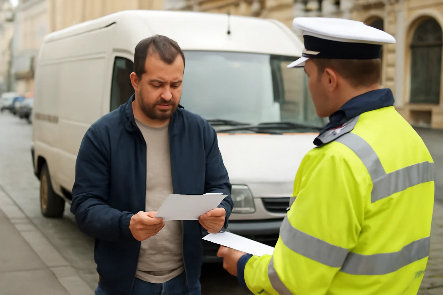 Proprietarul unei autoutilitare parcate ilegal în Cluj-Napoca, penalizat cu o amendă uriașă de 24.300 de lei! Află detalii!