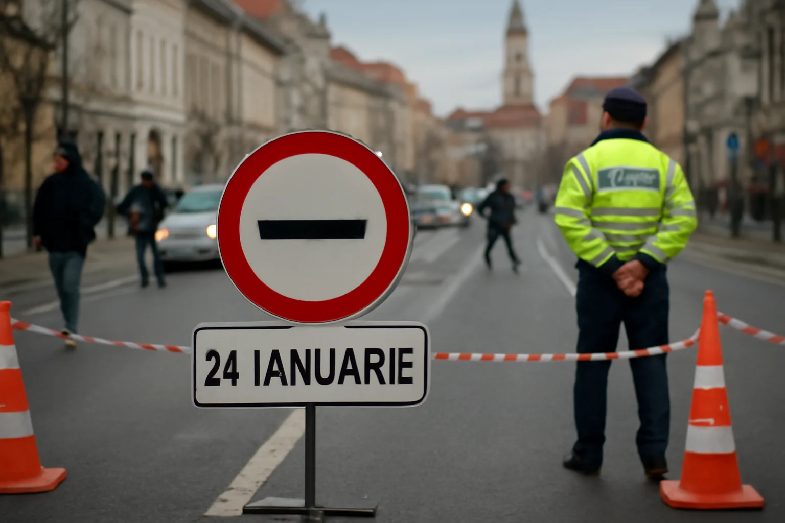 Restricții de trafic în centrul Clujului de 24 ianuarie: măsuri anunțate în Cluj-Napoca