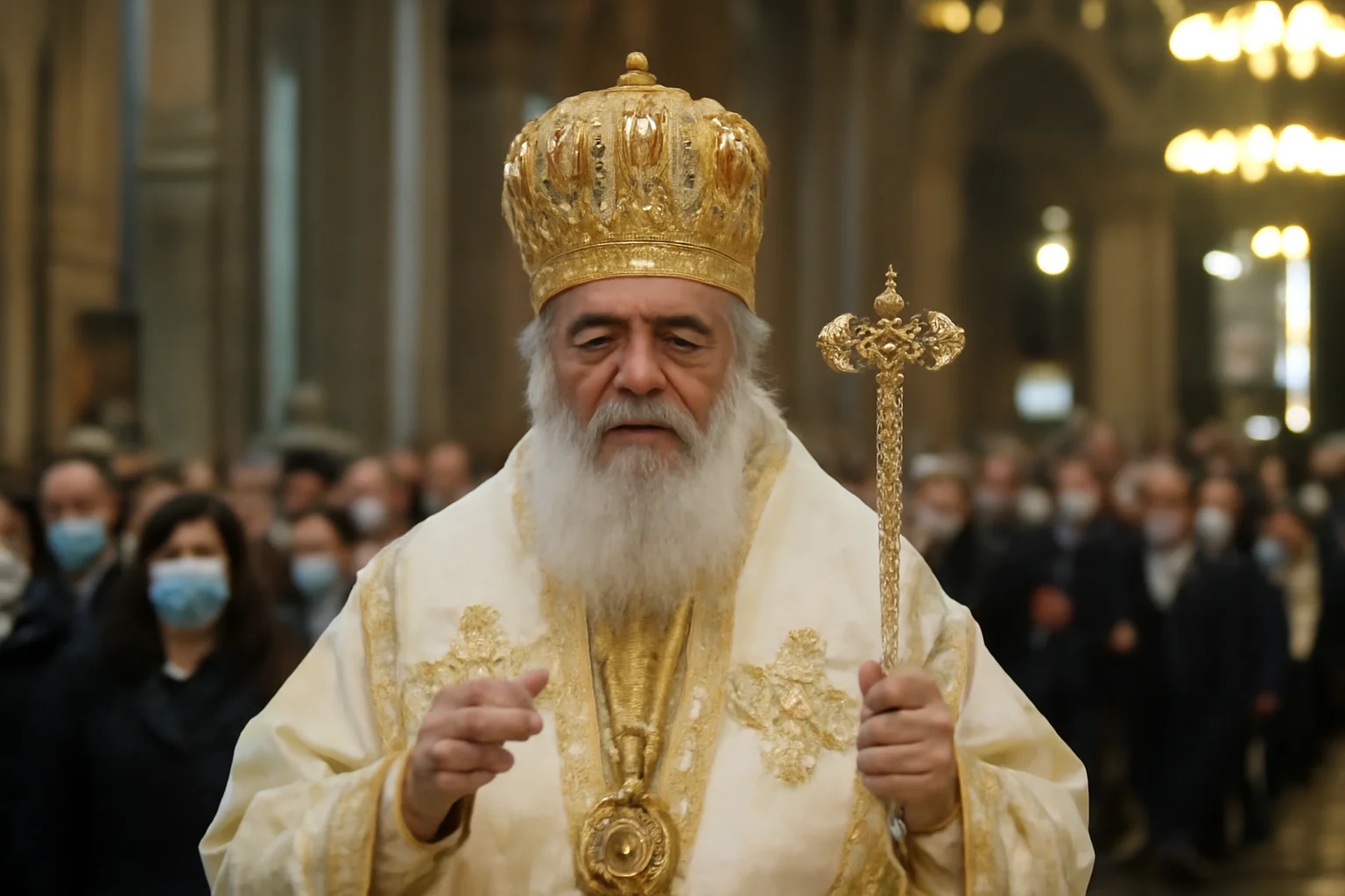 Slujbă de aniversare la Cluj-Napoca: Mitropolitul Andrei își marchează împlinirea vârstei de 77 de ani
