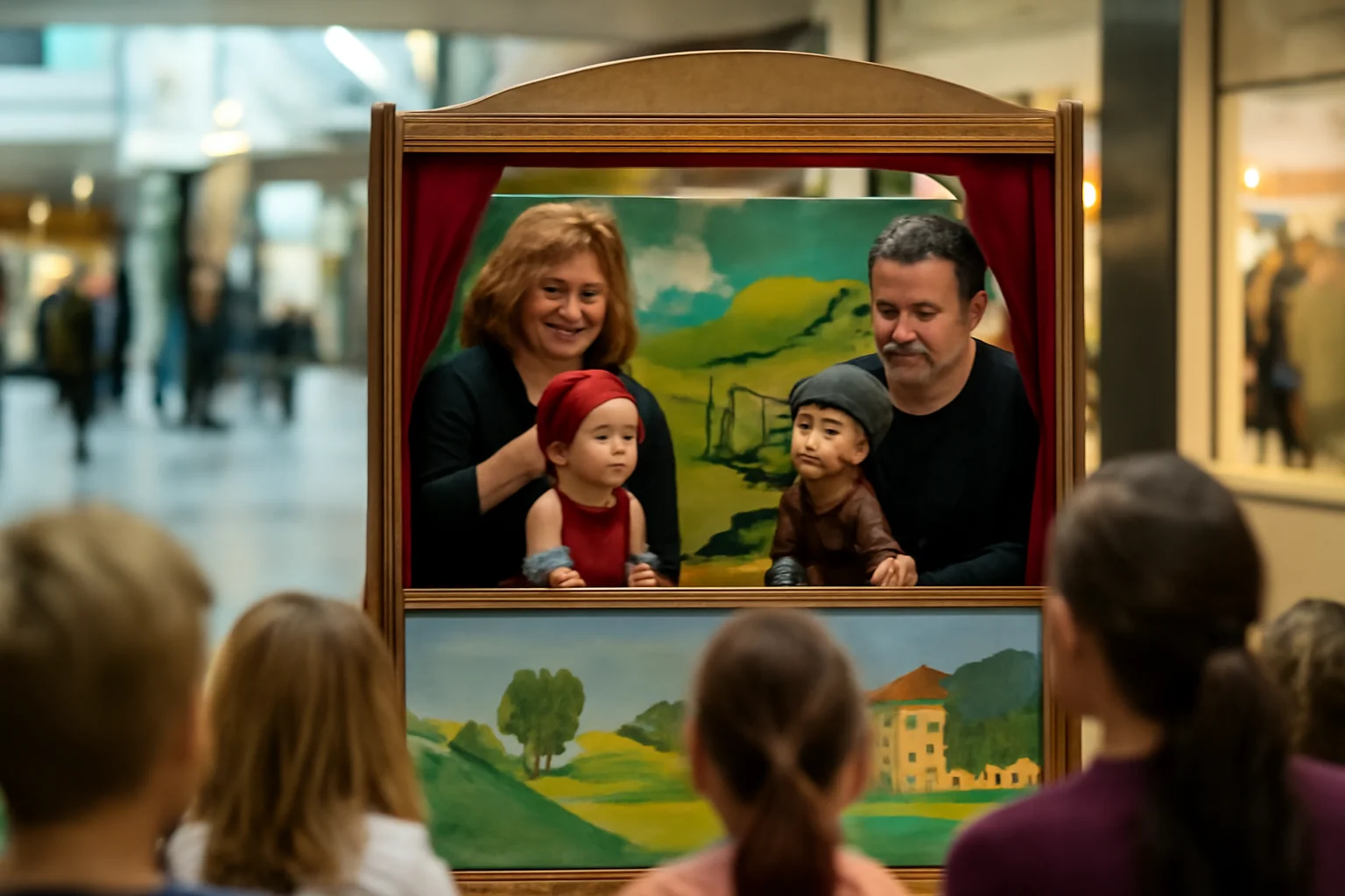 Spectacolul „Punguța cu doi bani” aduce din nou teatrul de păpuși la Iulius Mall Cluj
