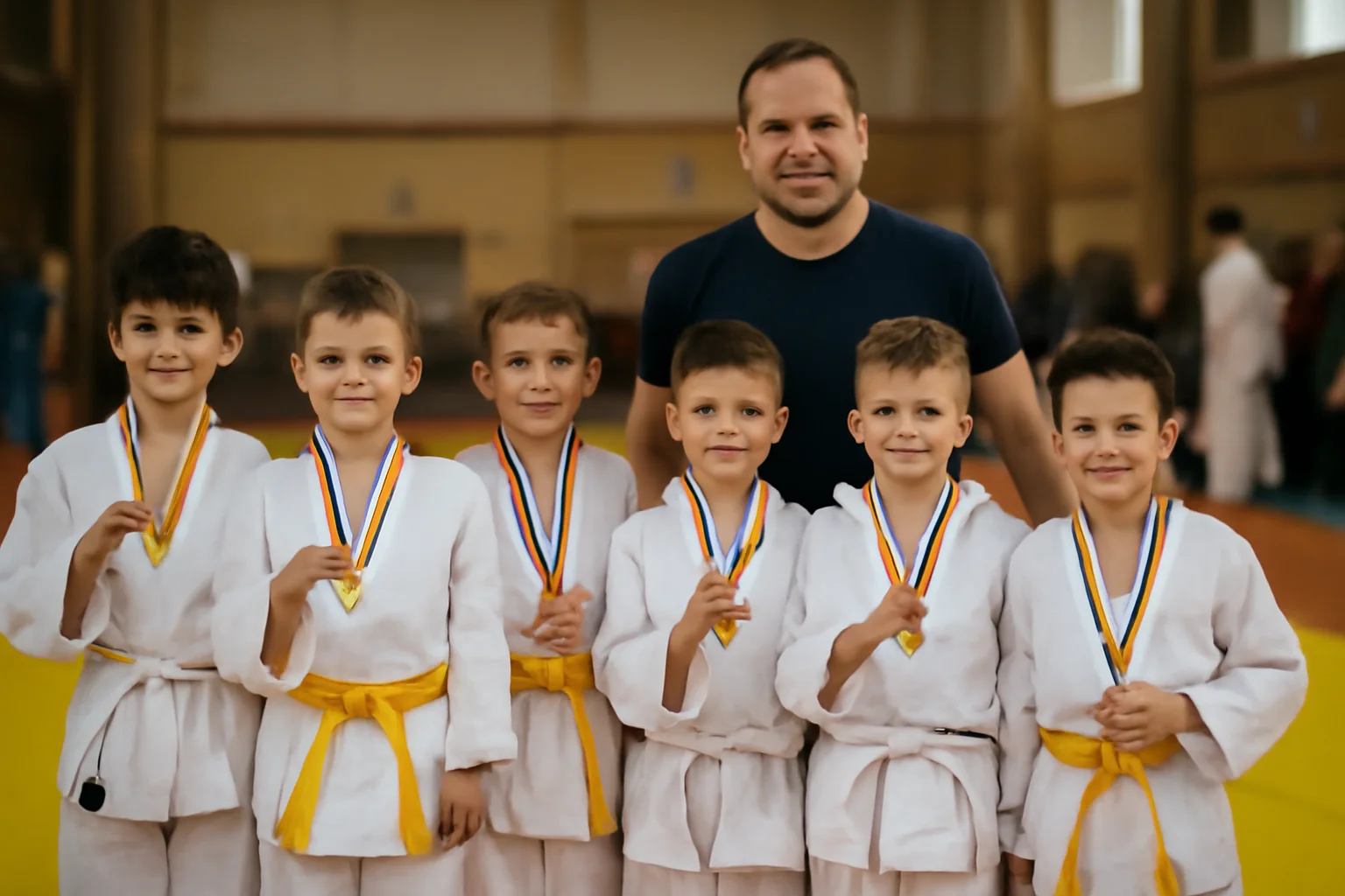 Sportivii clujeni câștigă șapte locuri 1 la Cupa Judo Napoca