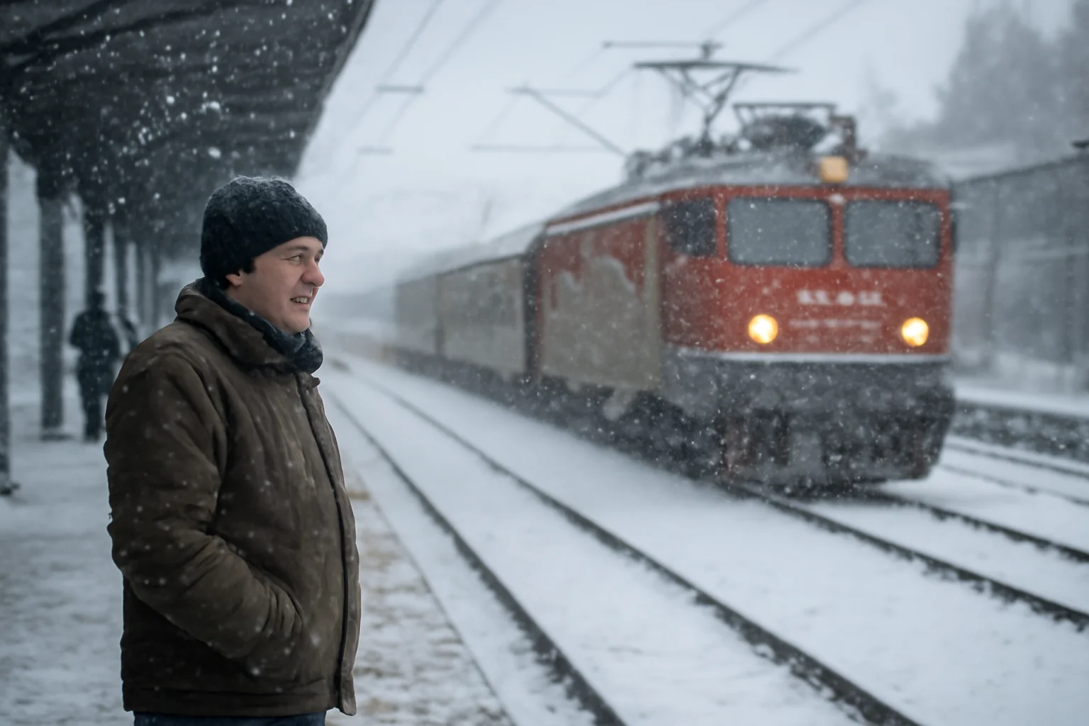 Trenurile București–Cluj-Napoca înregistrează întârzieri majore din cauza viscolului și ninsorilor