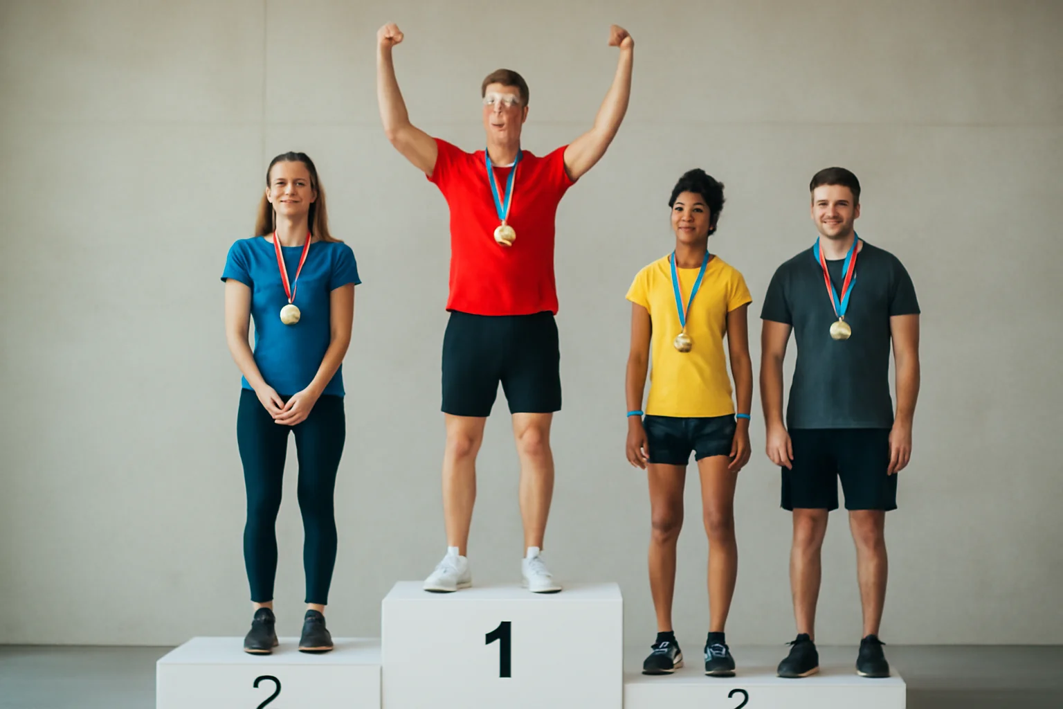 4 laureați pe podiumul Concursului Național!