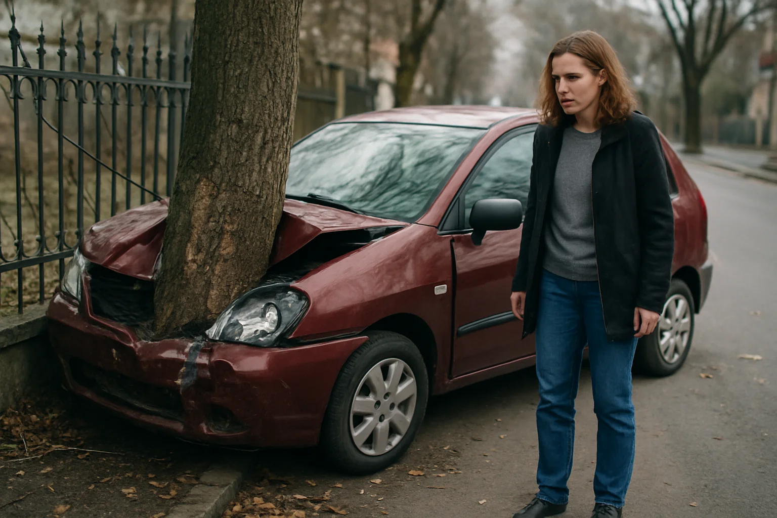 Accident în Cluj: Șoferiță rănită pe Bulevardul 21 Decembrie