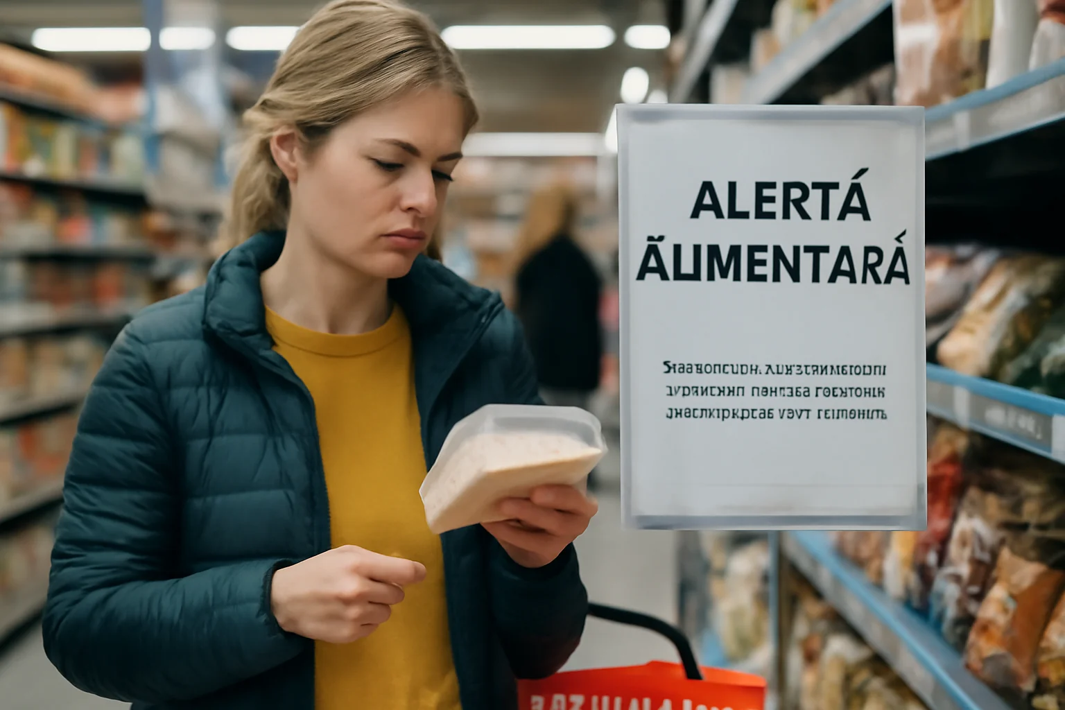 Alertă alimentară la Cluj-Napoca: salată de icre retrasă din magazinele Kaufland după depistarea bacteriei Listeria