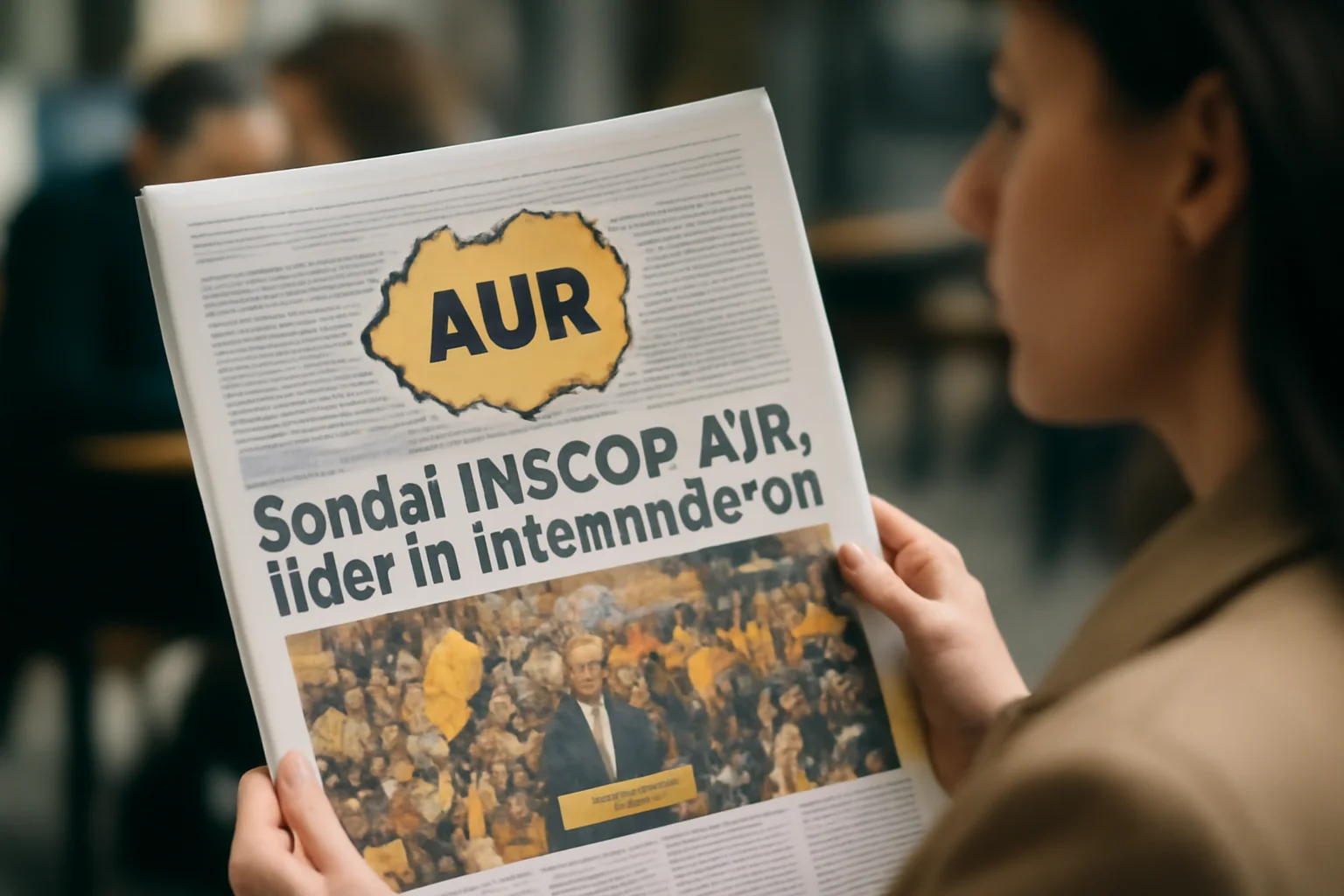 AUR conduce în intenția de vot la nivel național, sondajul INSCOP analizat în presa din Cluj-Napoca