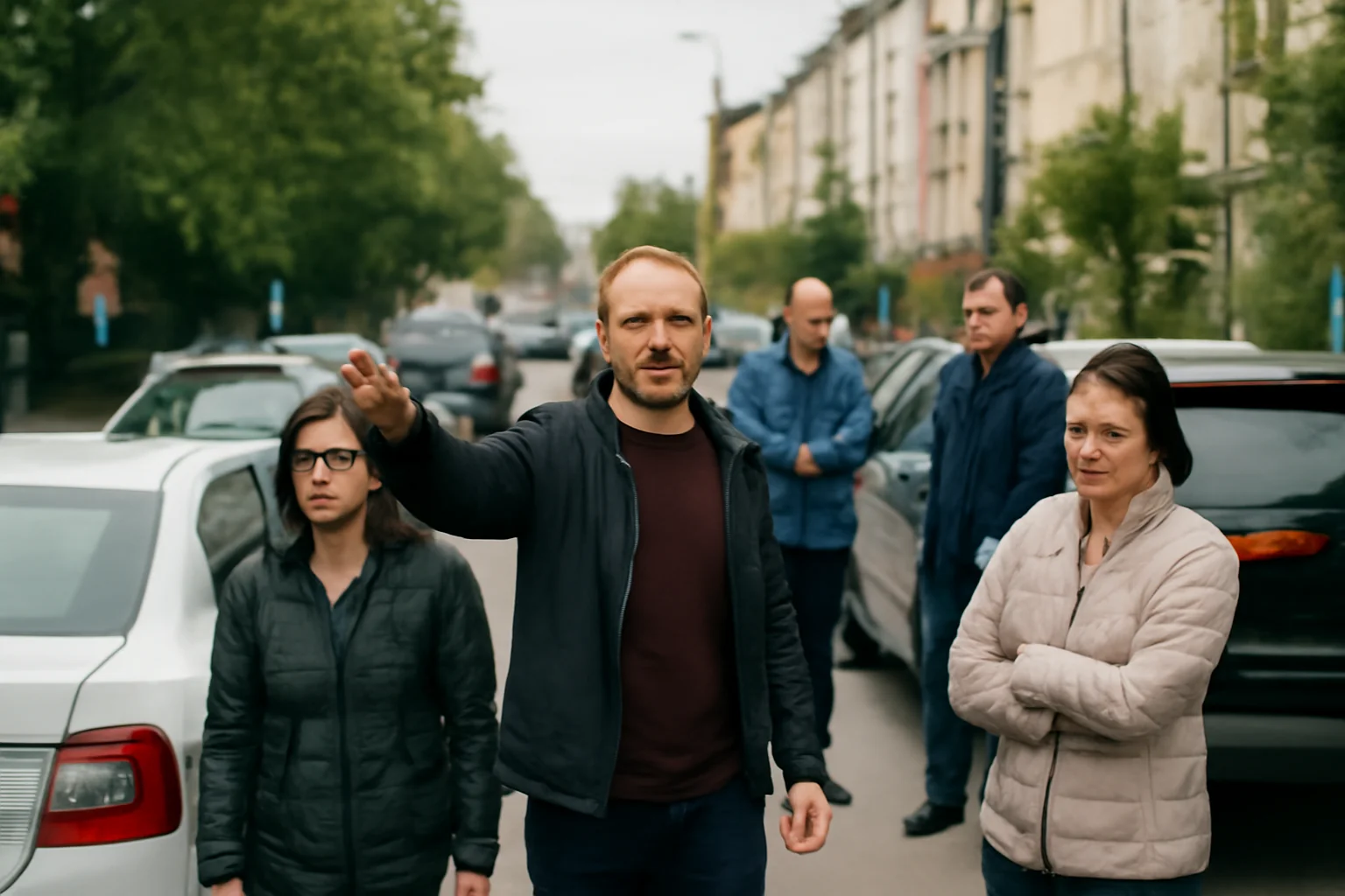 autoturisme lăsate la întâmplare sufocă circulația, iar oamenii solicită intervenția Poliției Locale