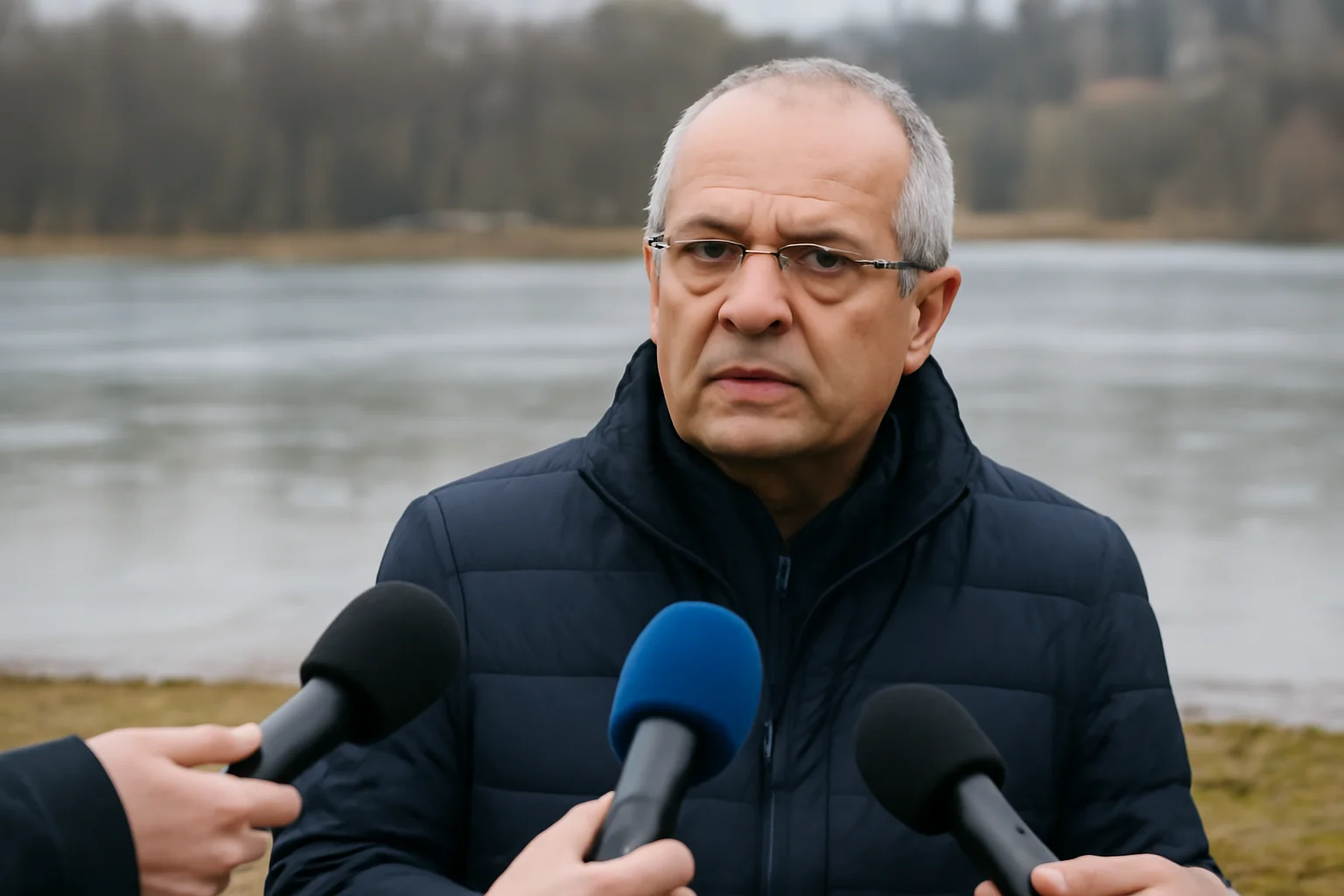 Avertisment la Cluj-Napoca: primarul Emil Boc interzice patinajul pe lacuri din cauza gheții subțiri