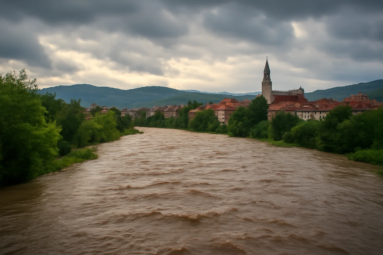 Avertizări Hidrologice pentru Cluj și Județele Vecine