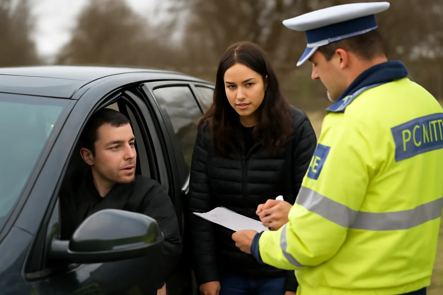 Bărbat fără permis prins la volan de Paște în Iara