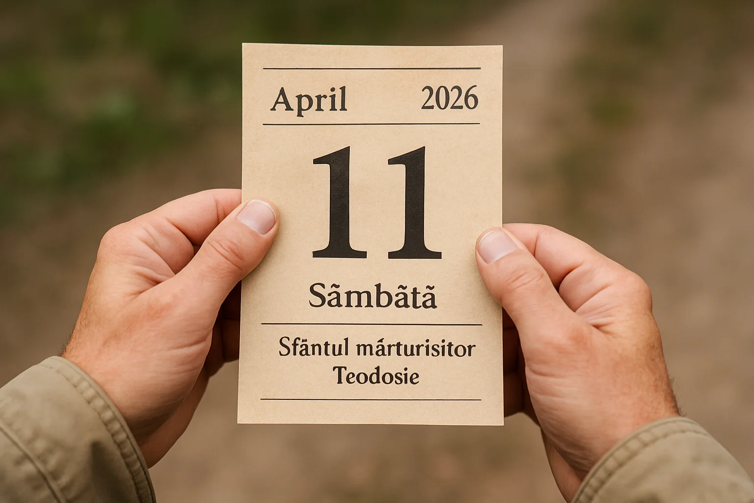 Calendar ortodox – 2026-04-11