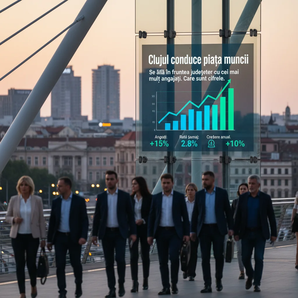 Cel mai mare număr de angajați pe județe – cifre actualizate