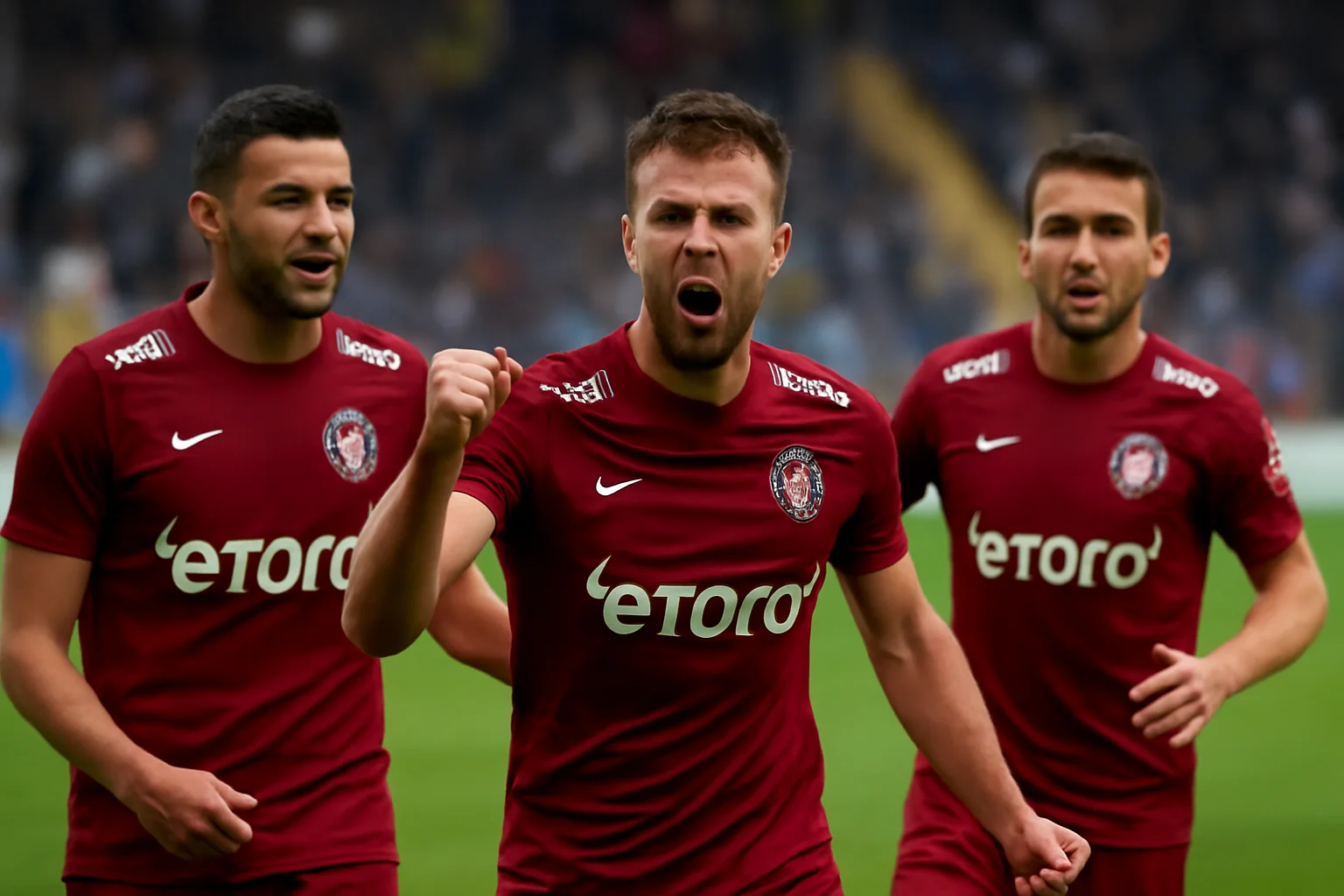 CFR Cluj obține la Cluj-Napoca o victorie cu emoții cu Metaloglobus și se apropie de play-off