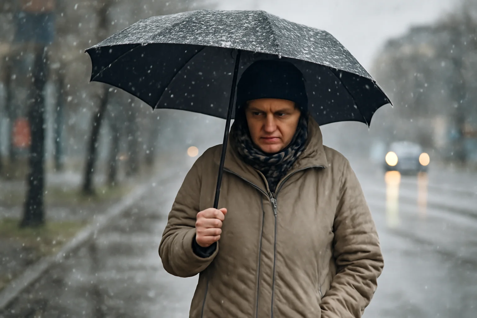 cod meteo pentru ninsori, ploi și temperaturi în scădere
