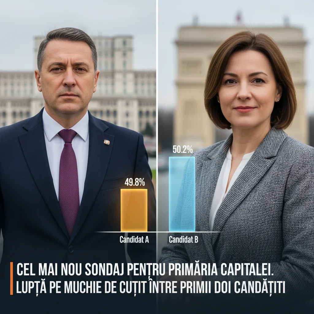 Confruntare strânsă între primii doi candidați