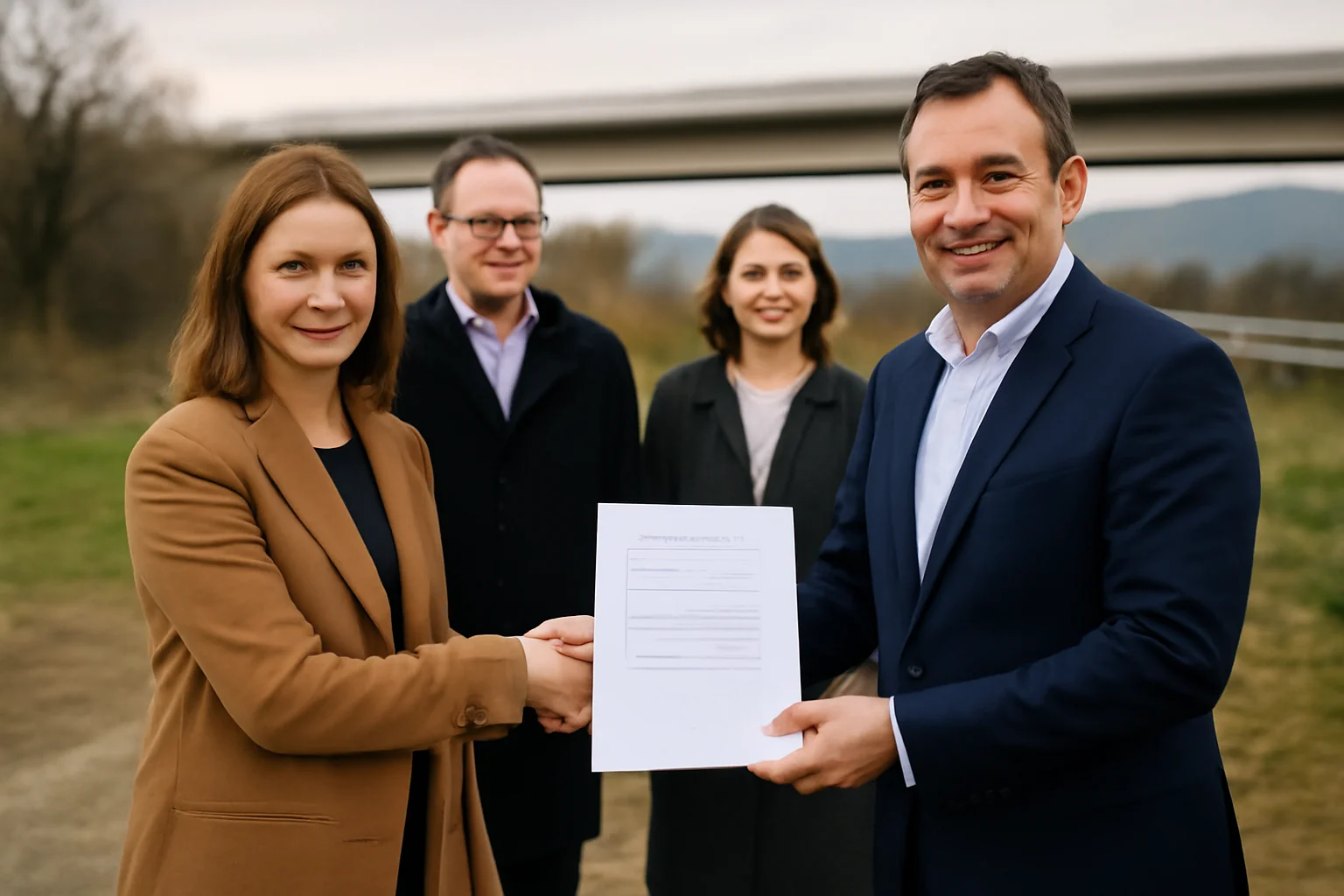 Contract de finanțare semnat la Cluj-Napoca pentru pasajul care va lega Tetarom III Jucu de DN1C