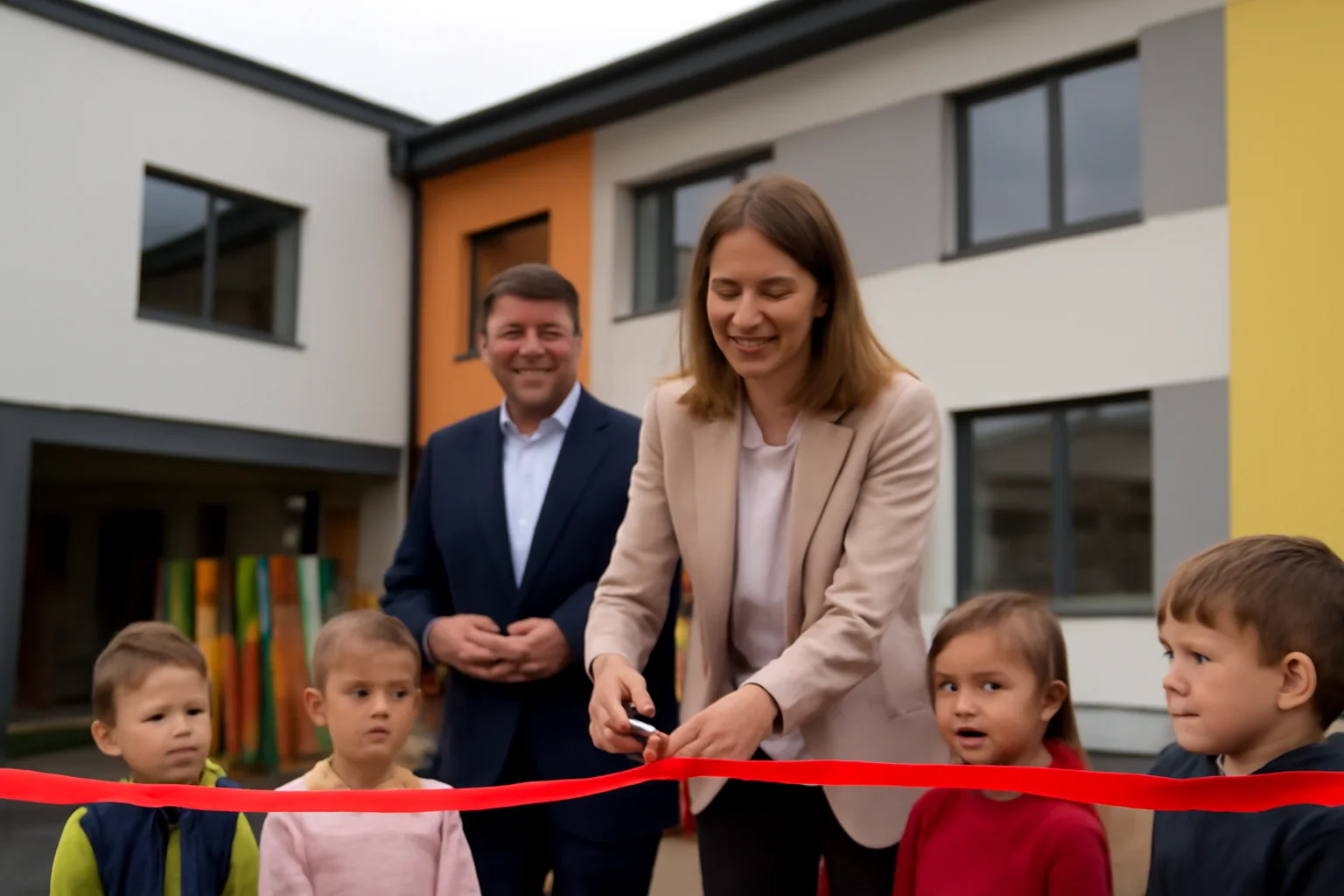 Creșă modernă de 14,4 milioane lei deschisă pentru 70 copii