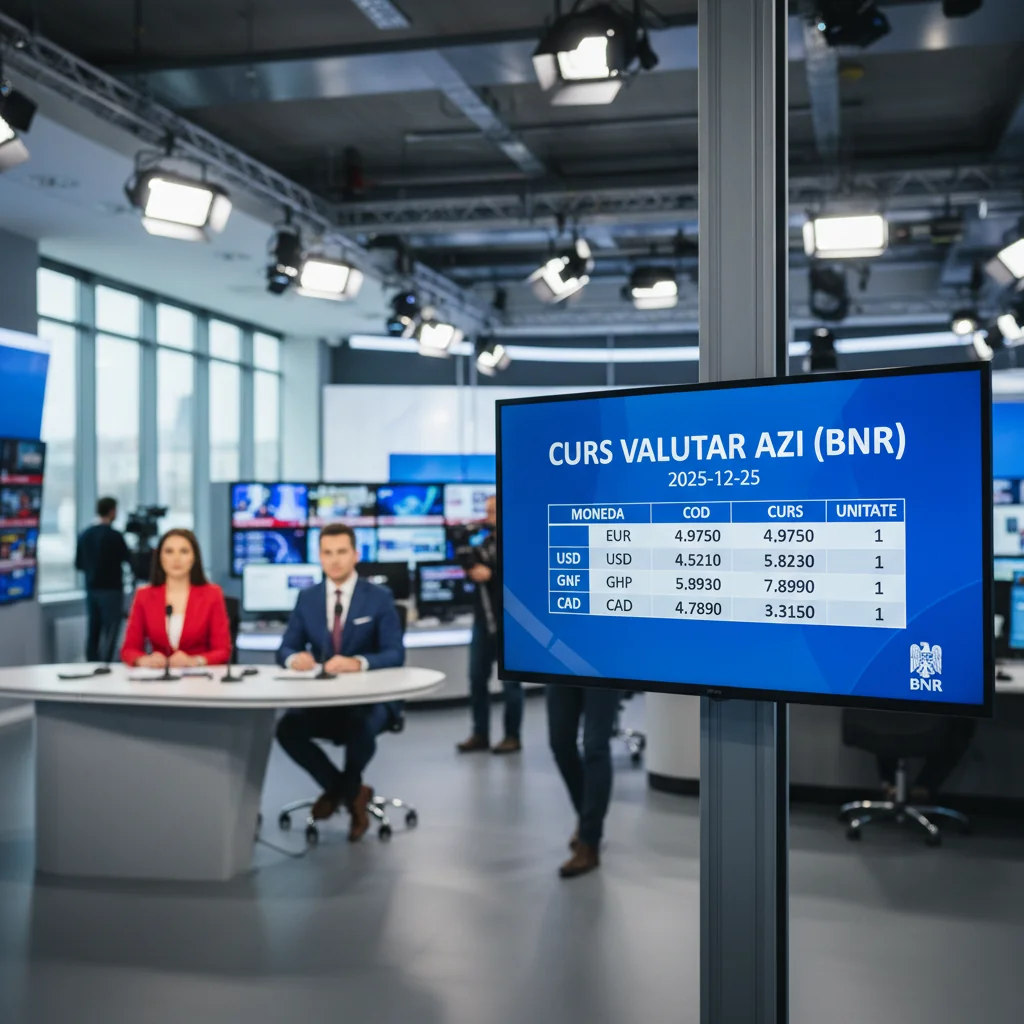 Curs valutar azi (BNR) – 2025-12-25