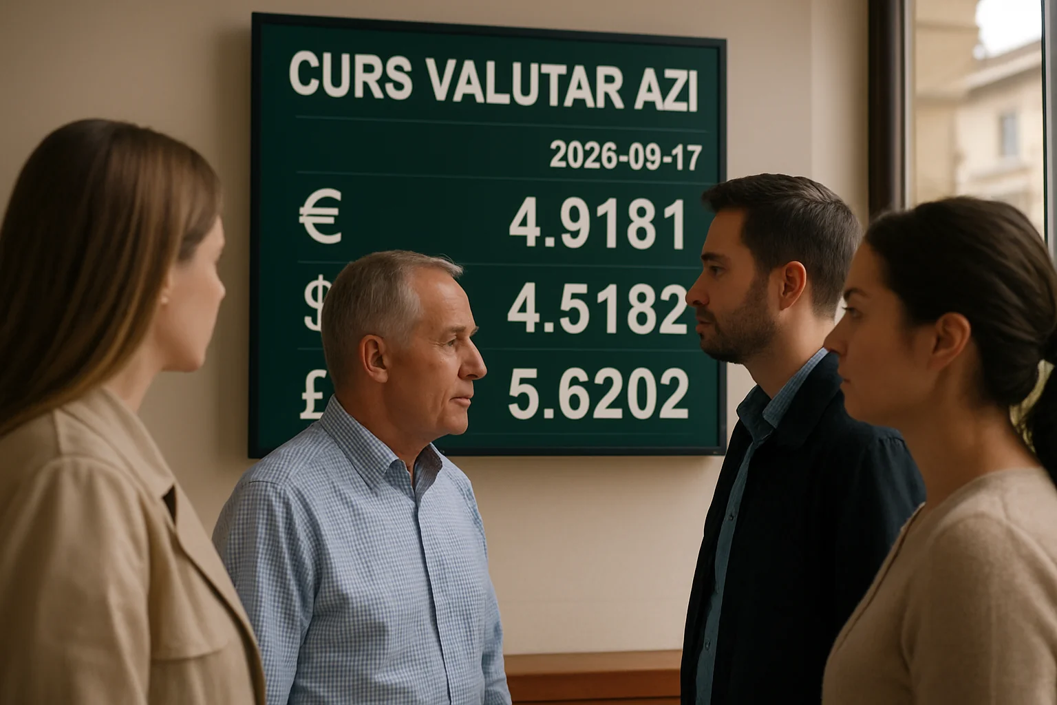 Curs valutar azi (BNR) – 2026-05-17