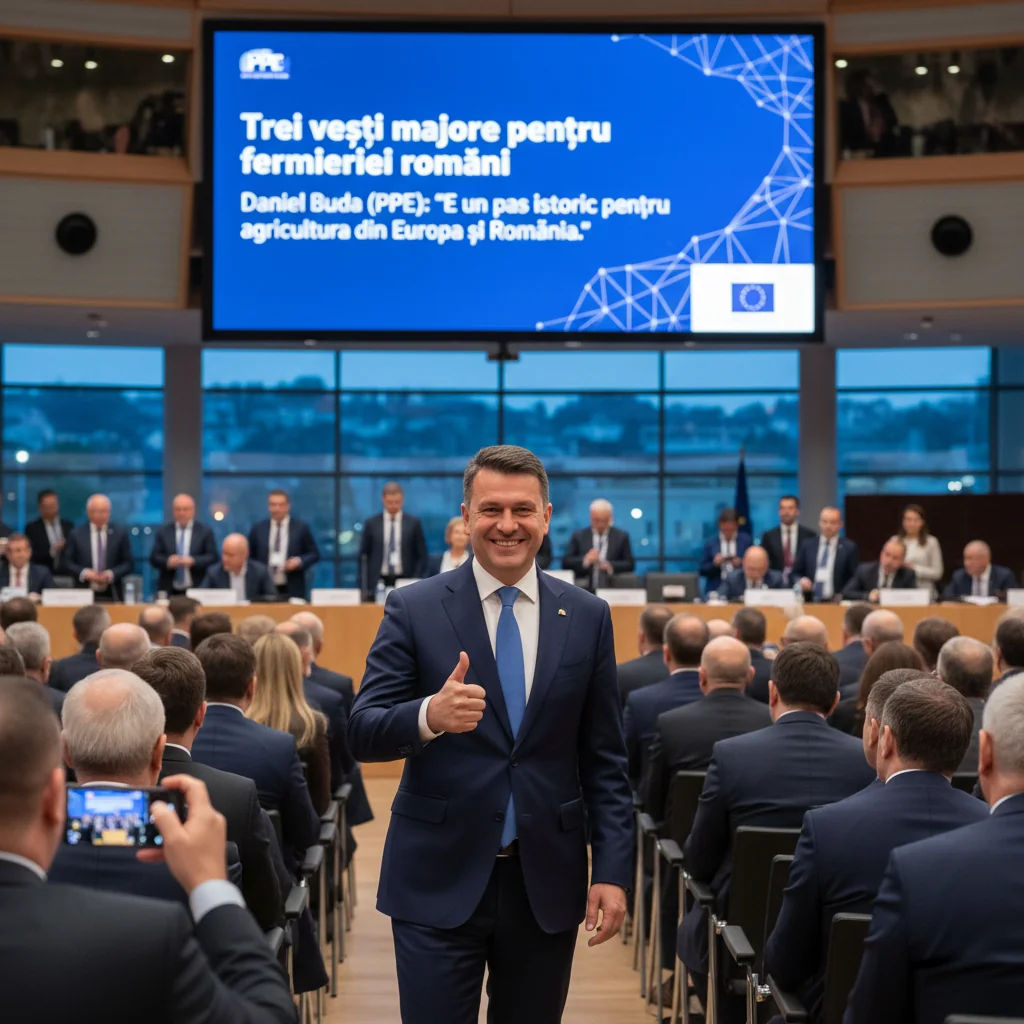 Daniel Buda (PPE) despre pasul istoric pentru agricultura din Europa și România