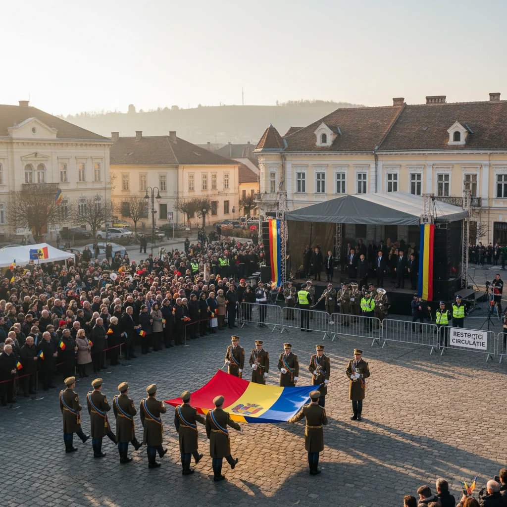 Detalii despre programul festiv și restricțiile de trafic