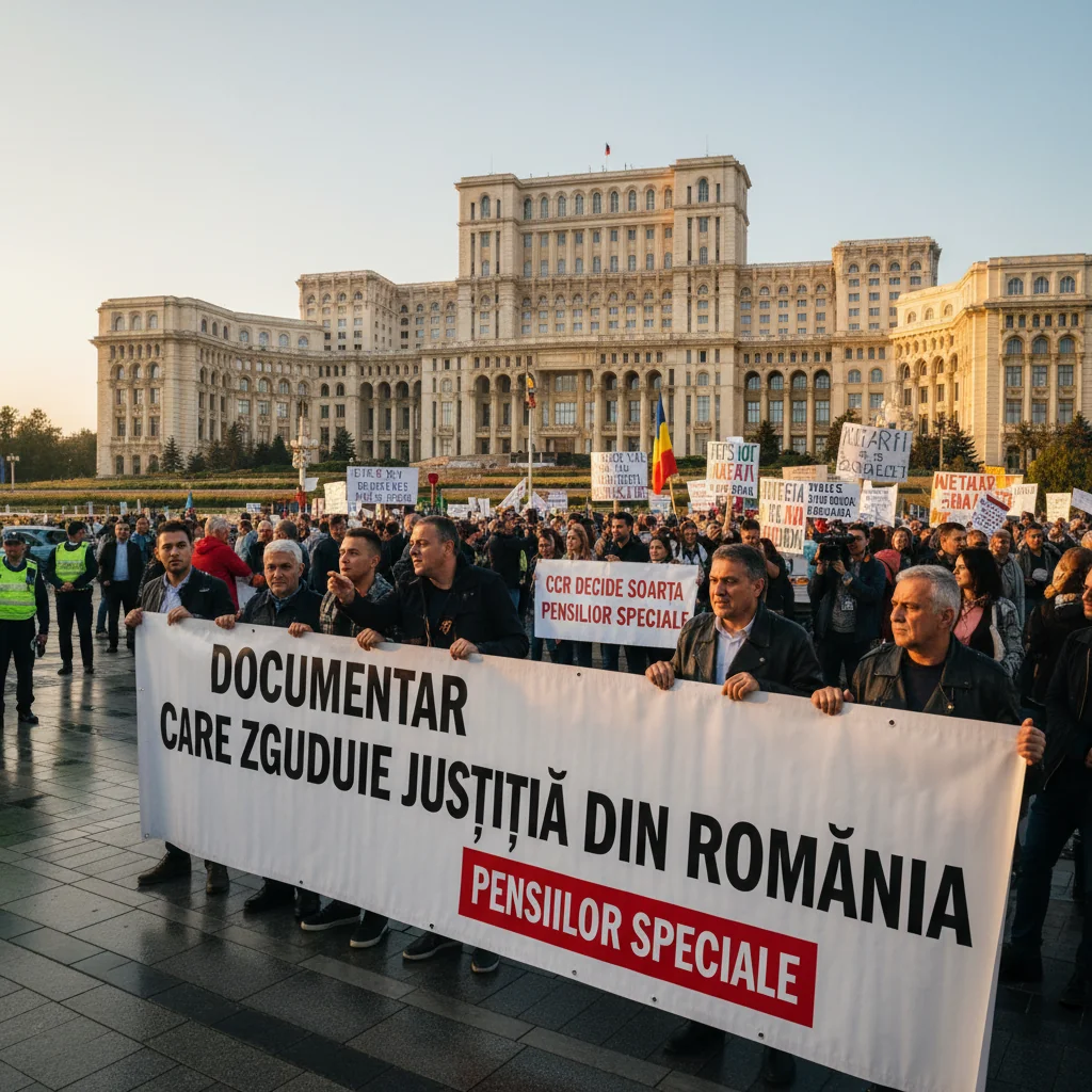 Documentar exploziv zdruncină Justiția din România în plin proces CCR privind pensiile speciale