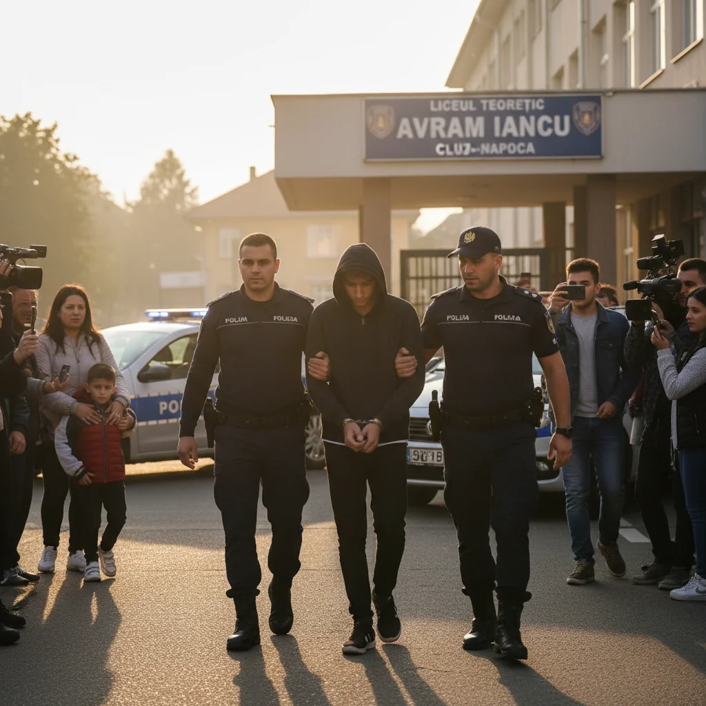 Elev de 15 ani reținut după un conflict între elevi într-o școală din Cluj-Napoca