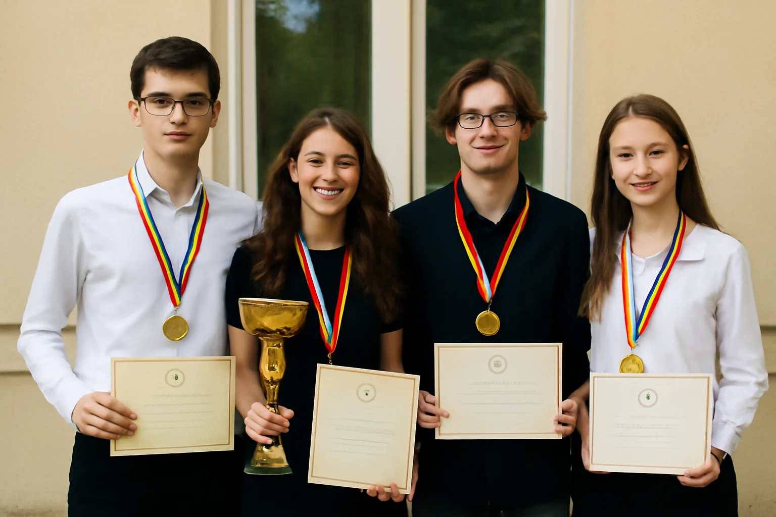 Elevii Colegiului George Coșbuc Cluj triumfă la Olimpiada Națională de Creativitate Științifică cu aur și premiul I!