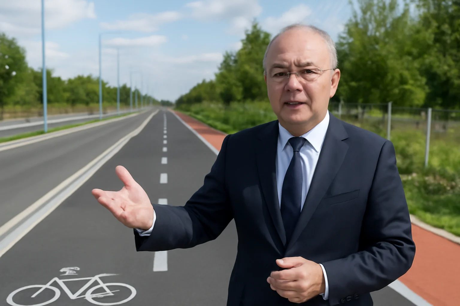 Emil Boc dezvăluie investiția de 7,2 milioane de euro și piste de biciclete pe ambele sensuri.