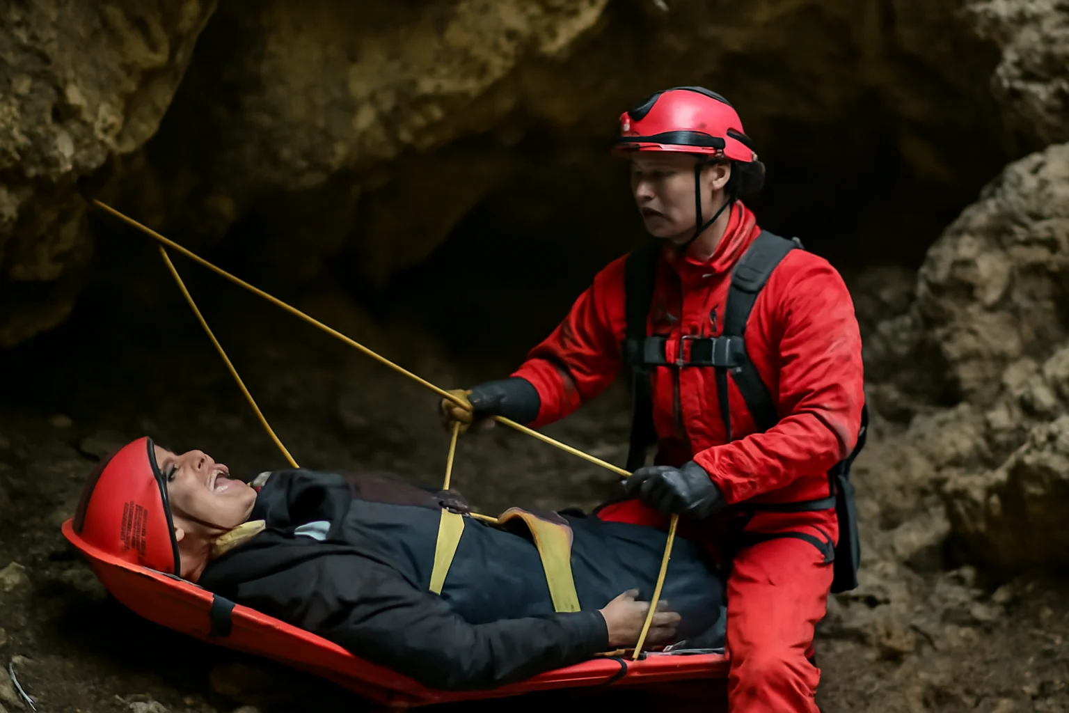 Exercițiu speologic de salvare în premieră națională, organizat lângă Cluj-Napoca în Munții Apuseni