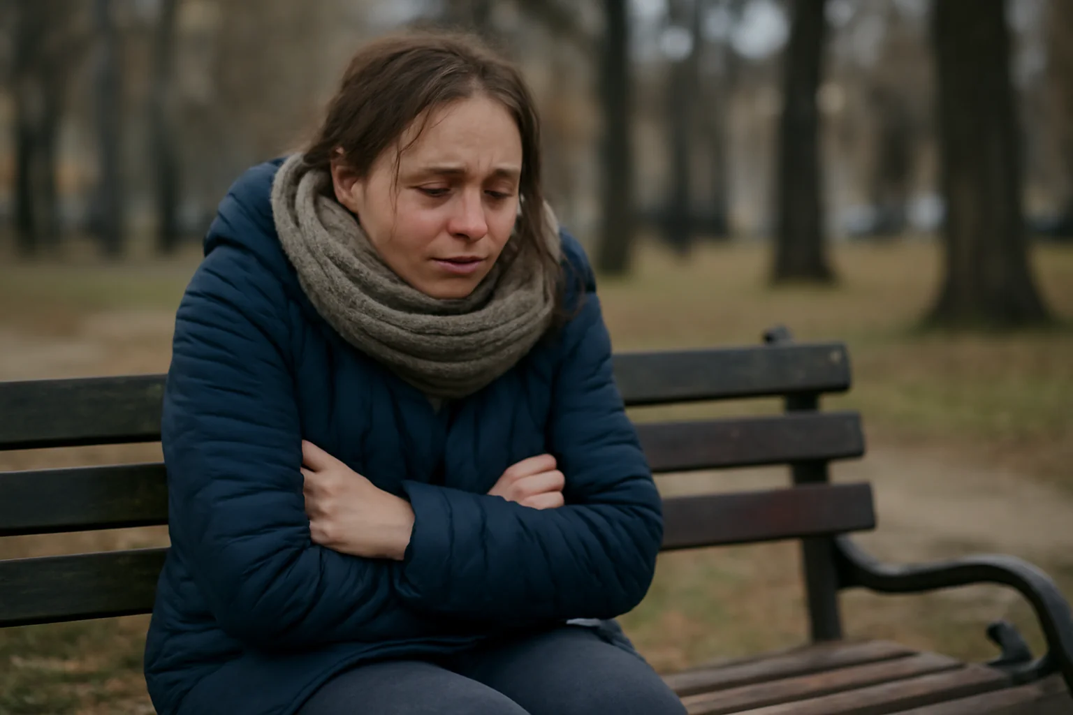 Femeie cu semne de hipotermie găsită pe o bancă în parc, caz semnalat de jandarmi la Turda, lângă Cluj-Napoca