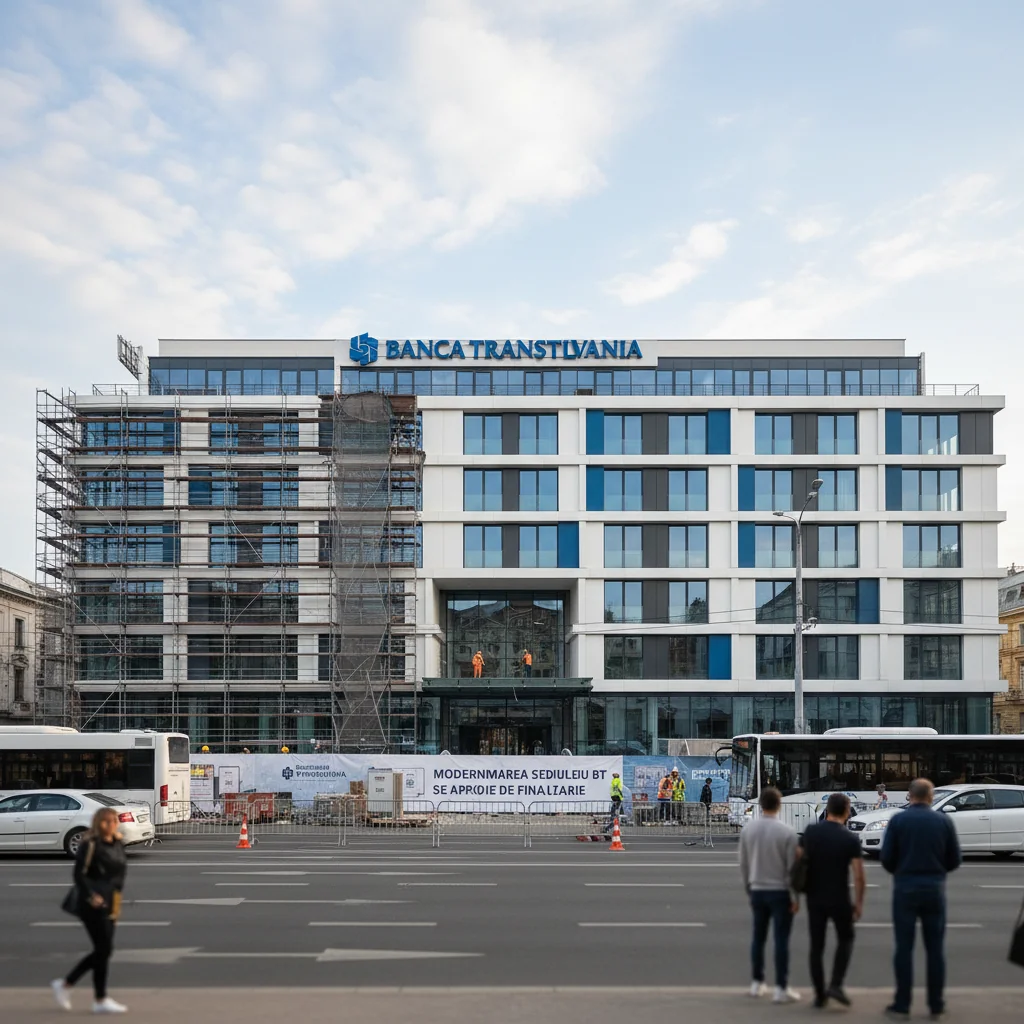 Finalizarea modernizării sediului BT din centrul Clujului este aproape
