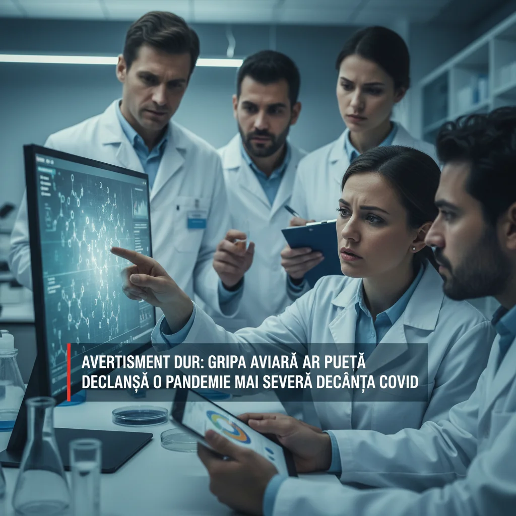 Gripa aviară poate provoca o pandemie mai gravă decât COVID-19
